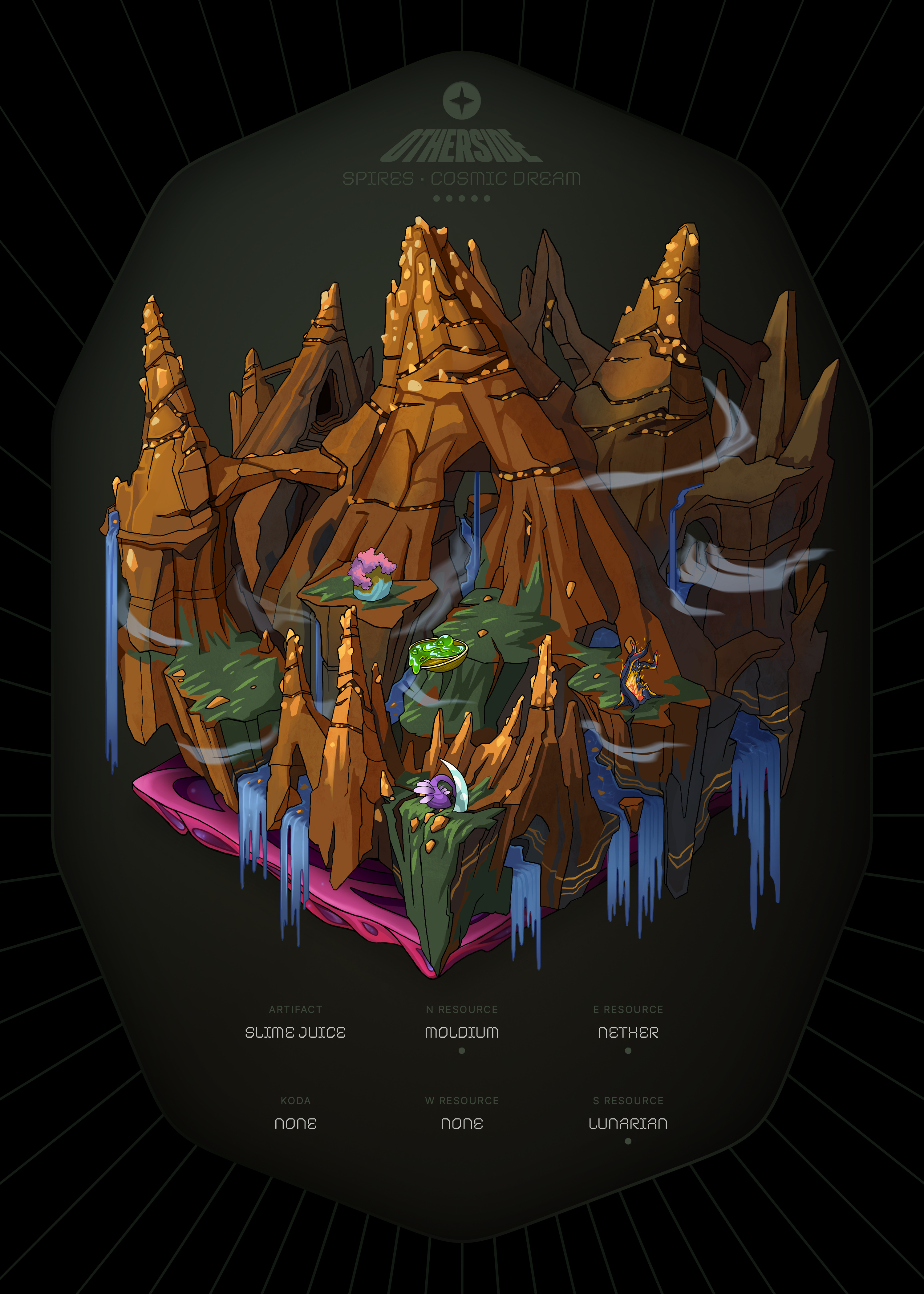 Otherdeed #99592 — Spires