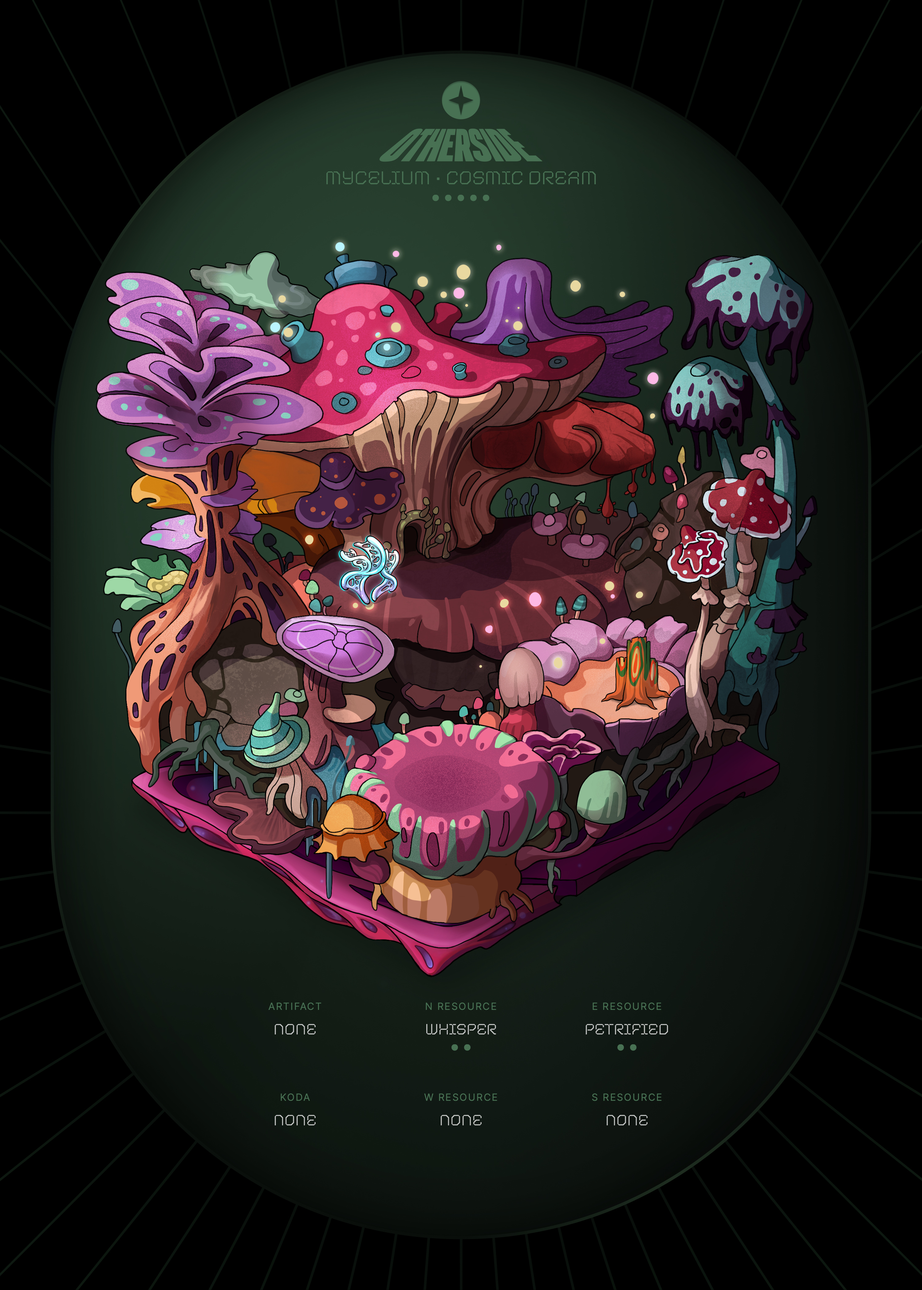 Otherdeed #37684 — Mycelium
