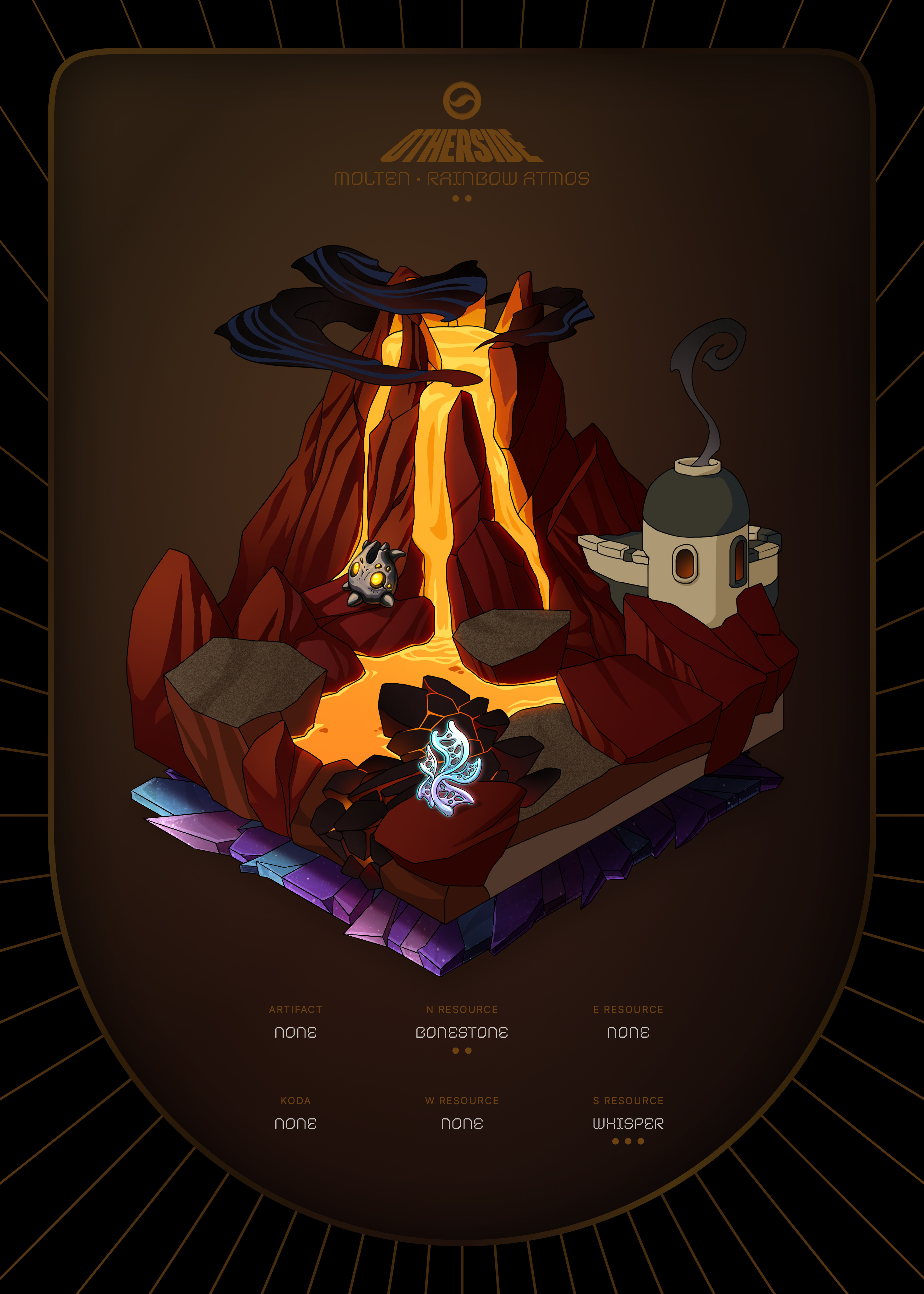 Otherdeed #84378 — Molten