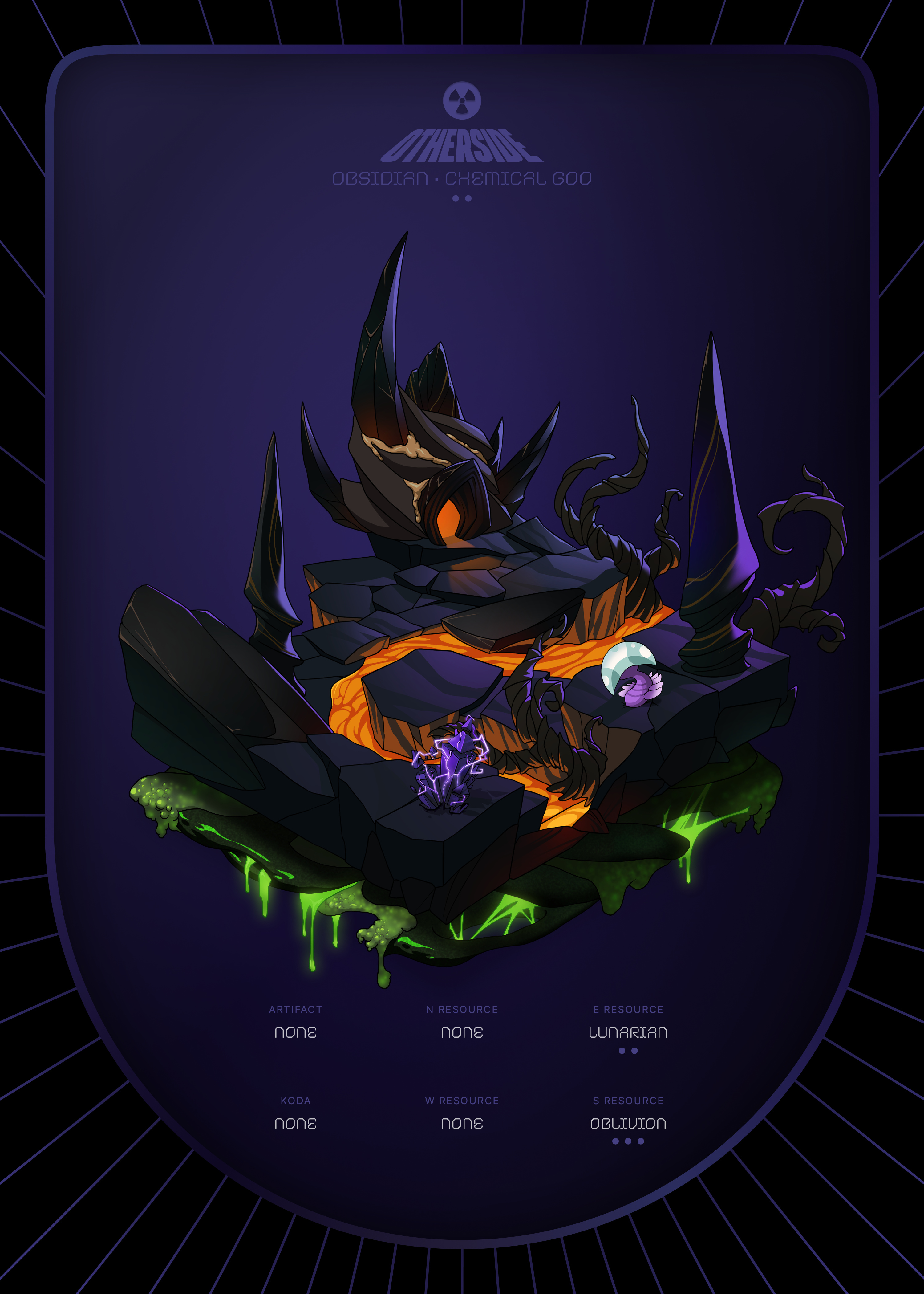 Otherdeed #23309 — Obsidian