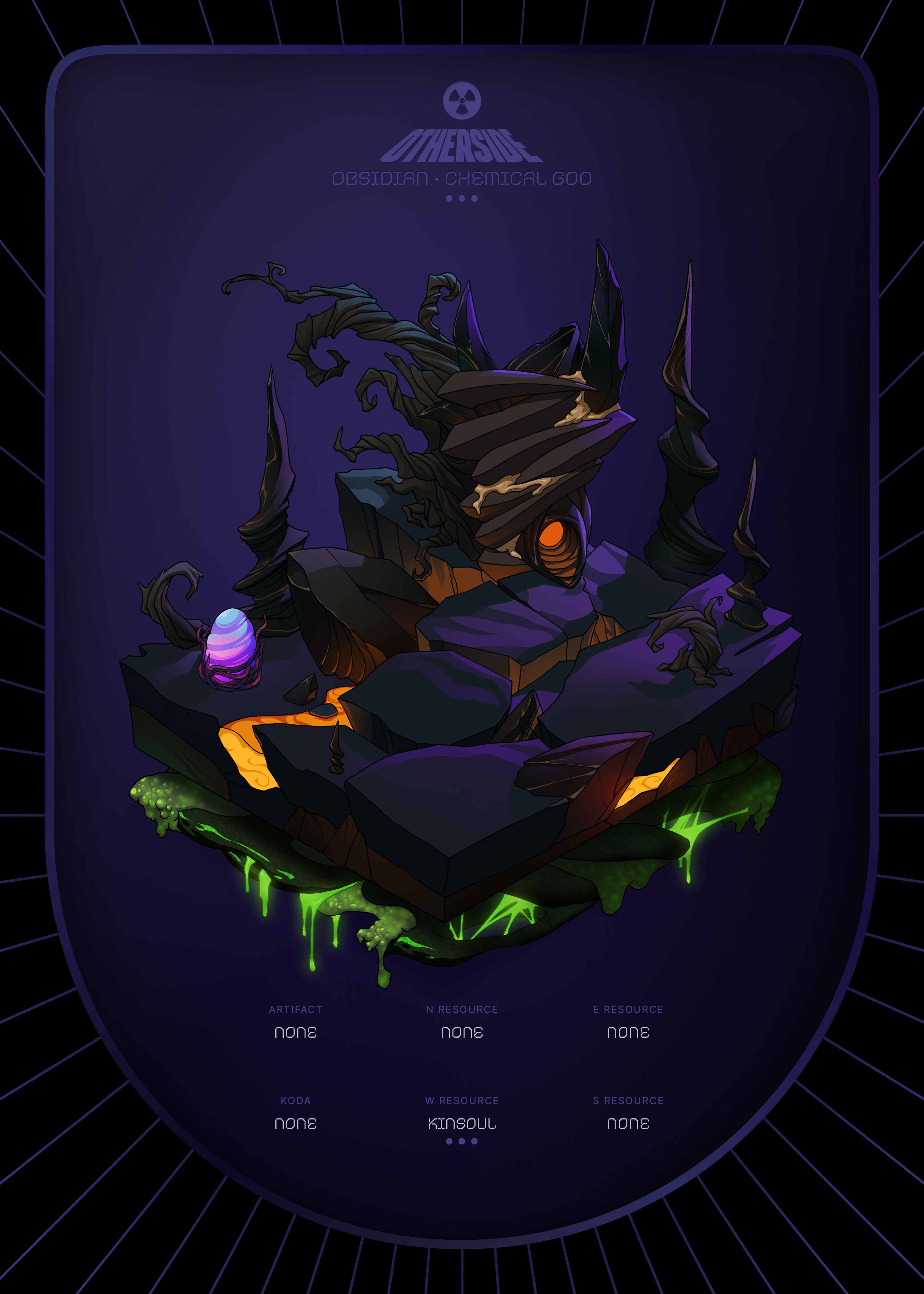Otherdeed #15476 — Obsidian