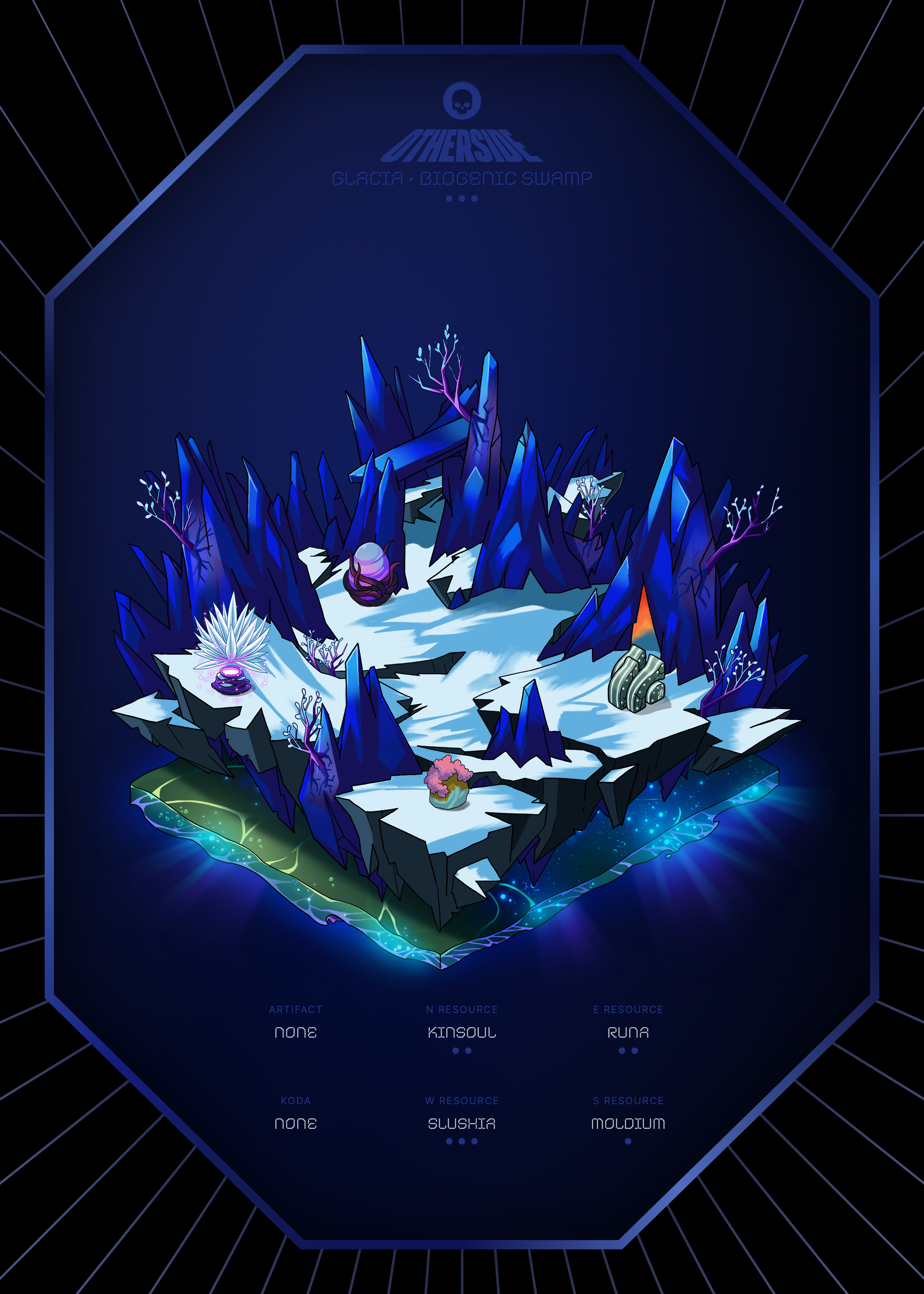 Otherdeed #9450 — Glacia