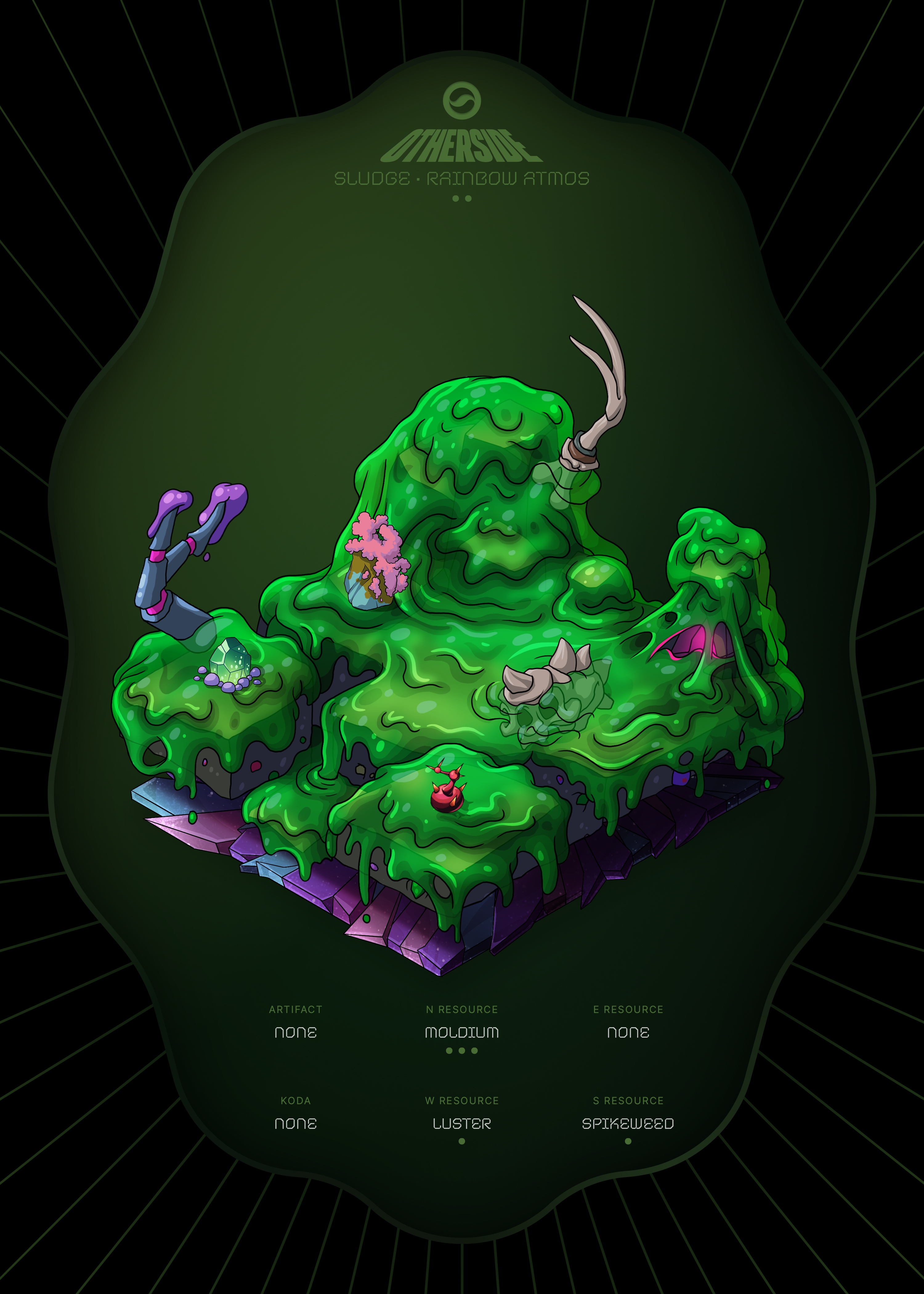 Otherdeed #80283 — Sludge
