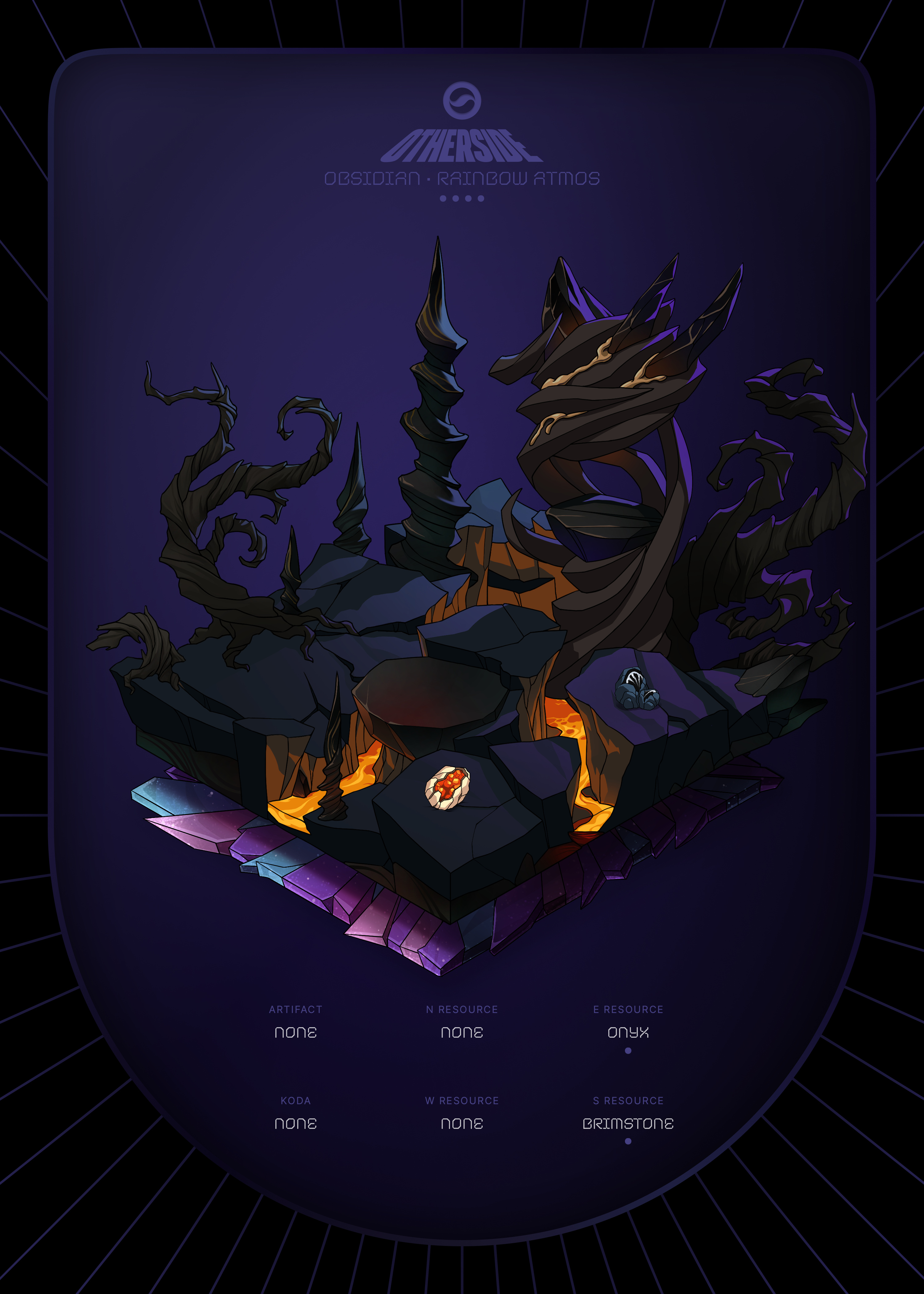 Otherdeed #77984 — Obsidian