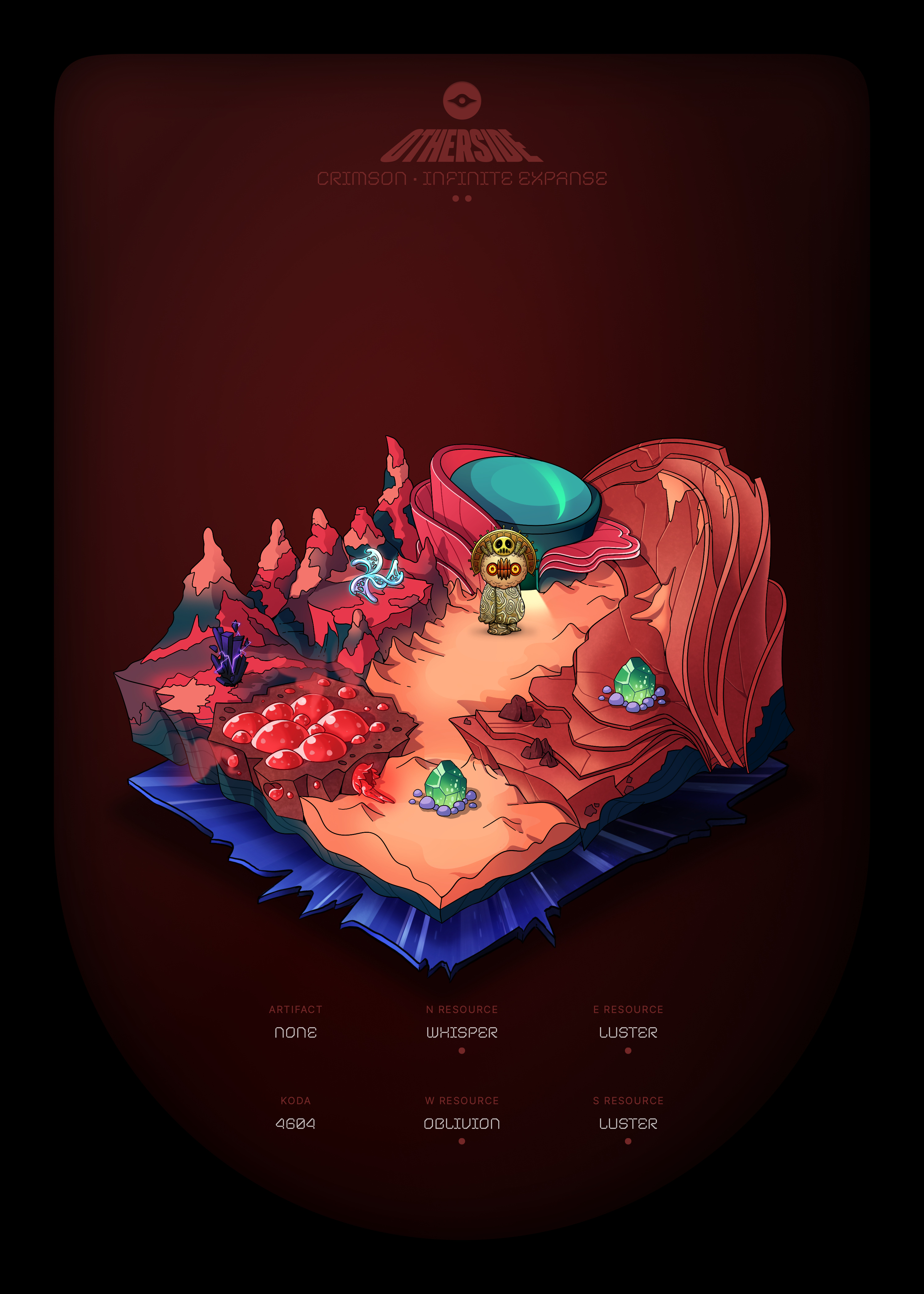 Otherdeed #48618 — Crimson
