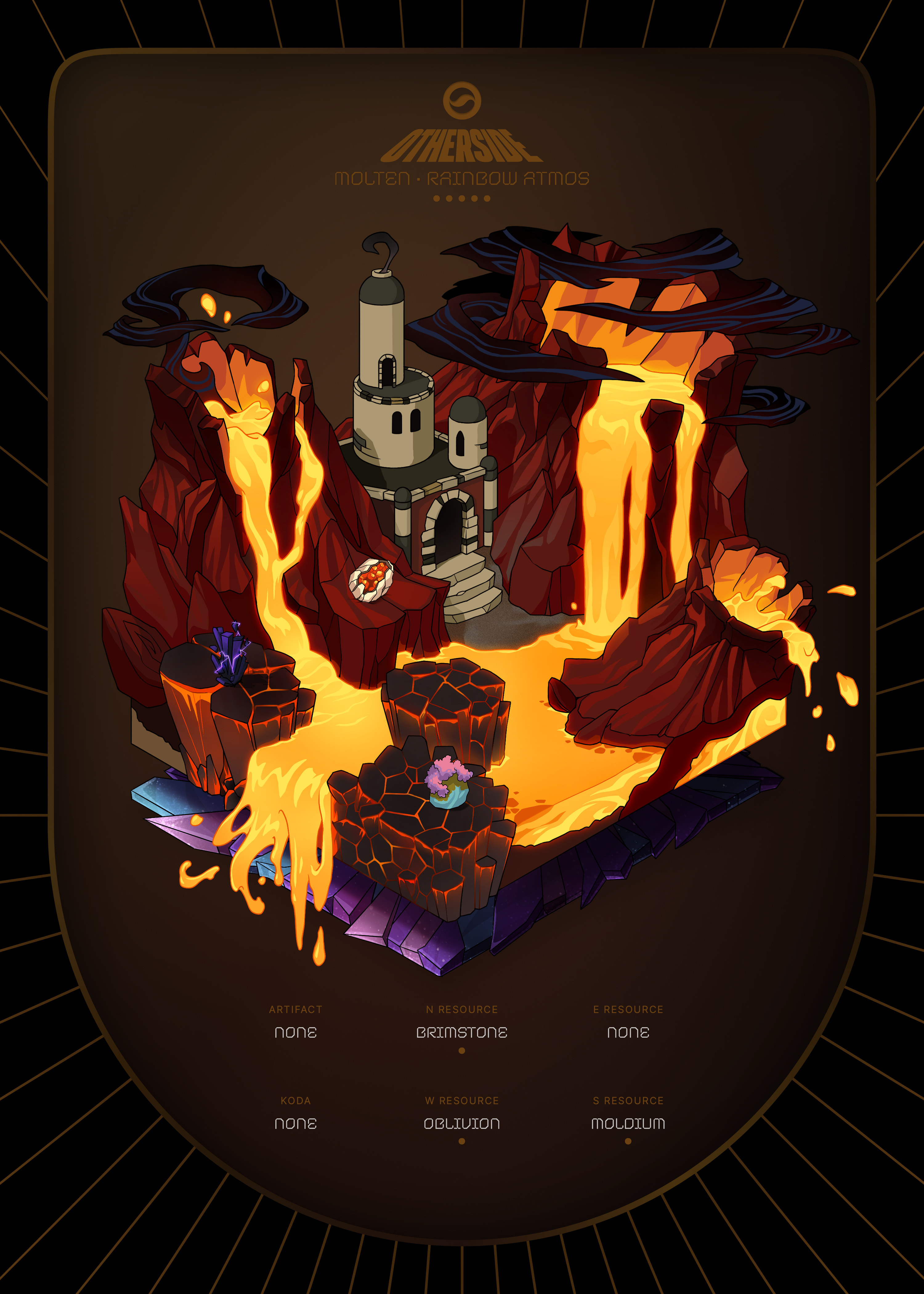 Otherdeed #81777 — Molten