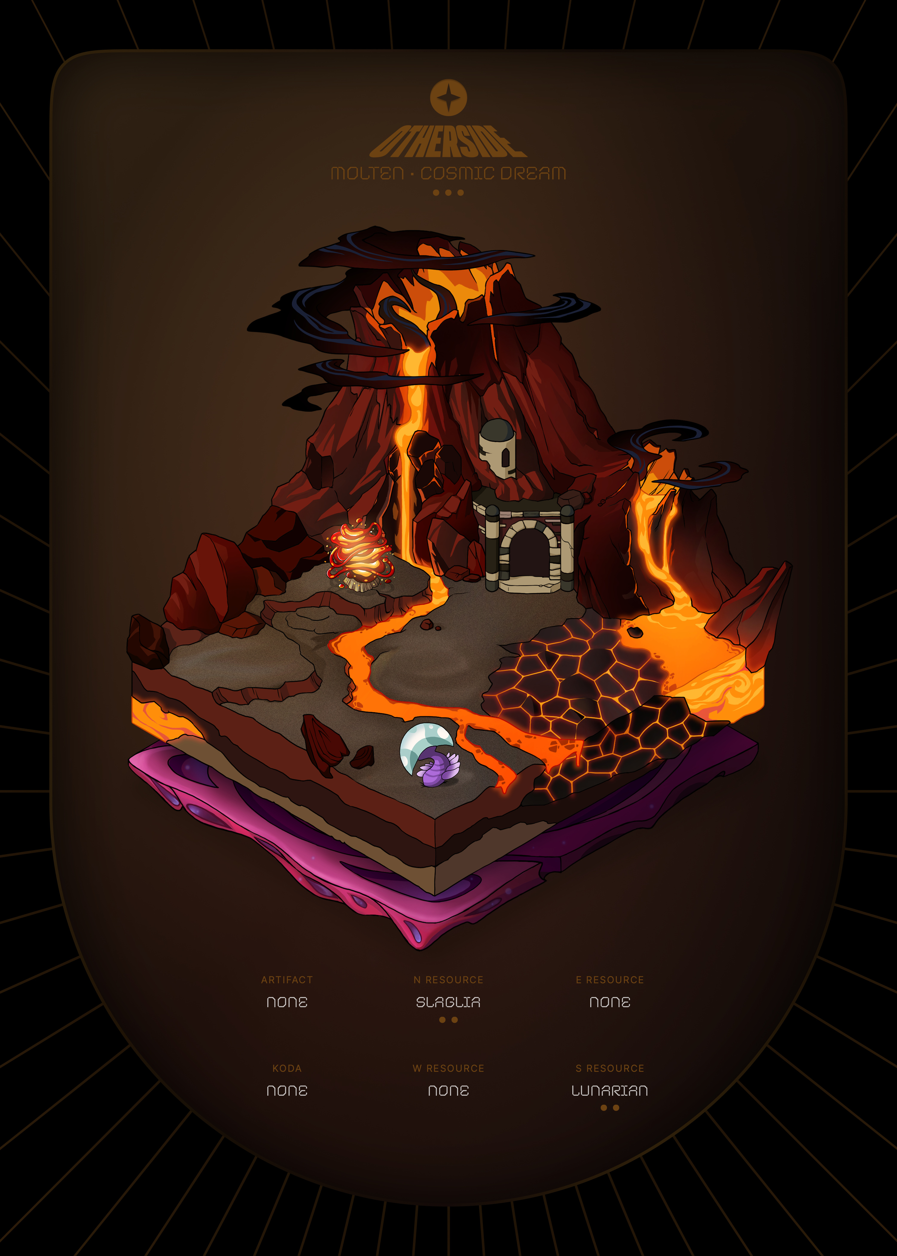 Otherdeed #90380 — Molten