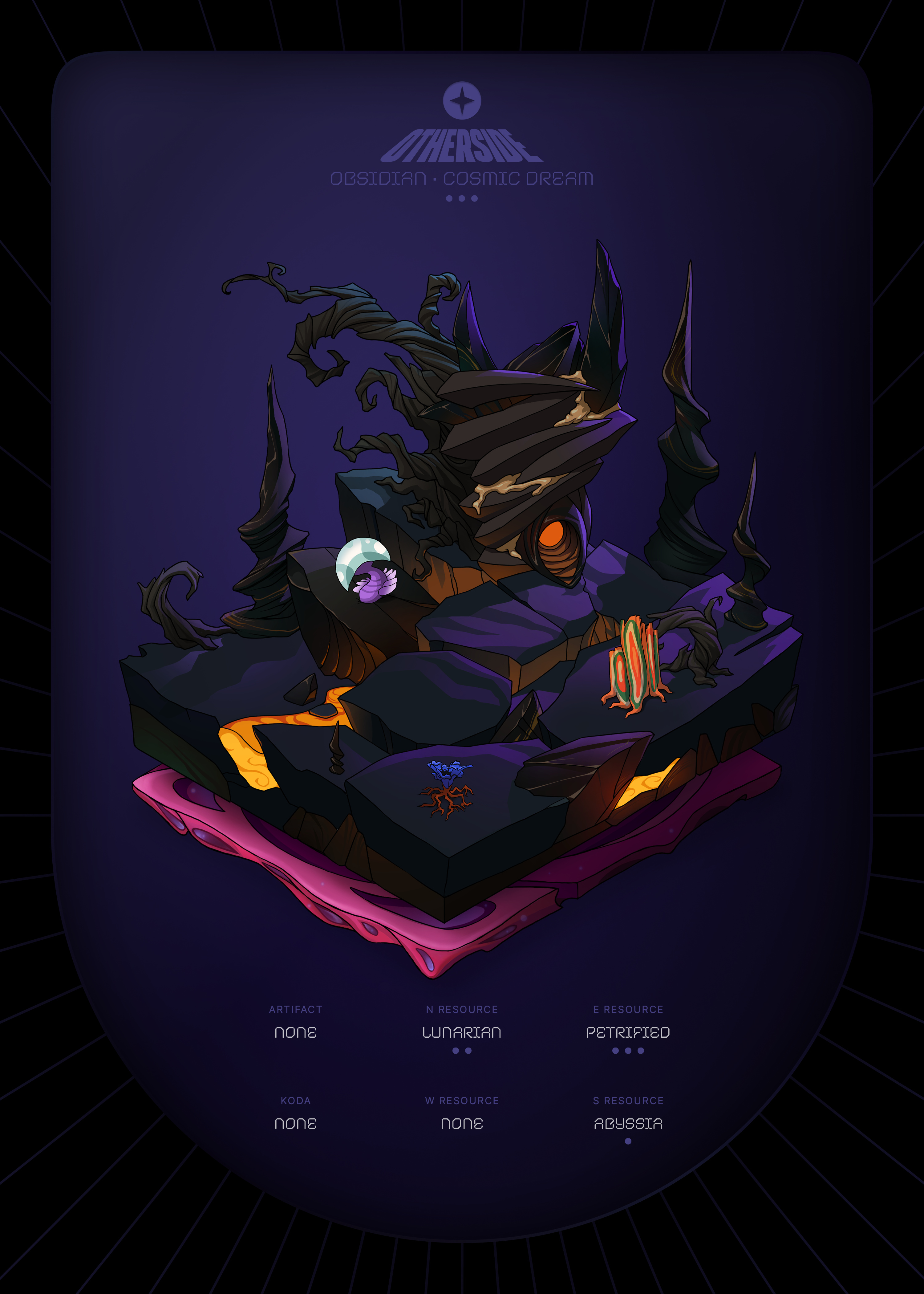 Otherdeed #39629 — Obsidian