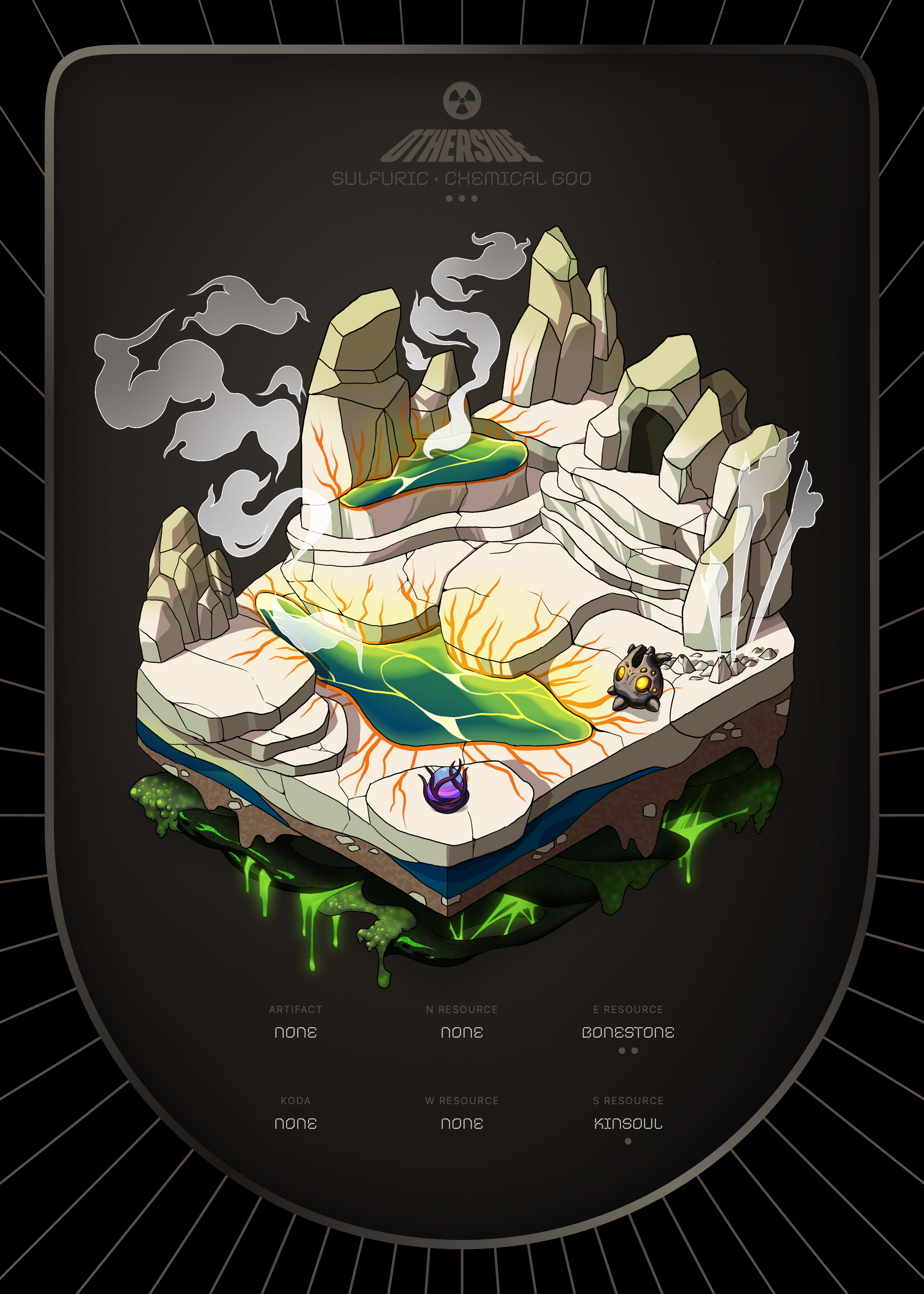 Otherdeed #23233 — Sulfuric