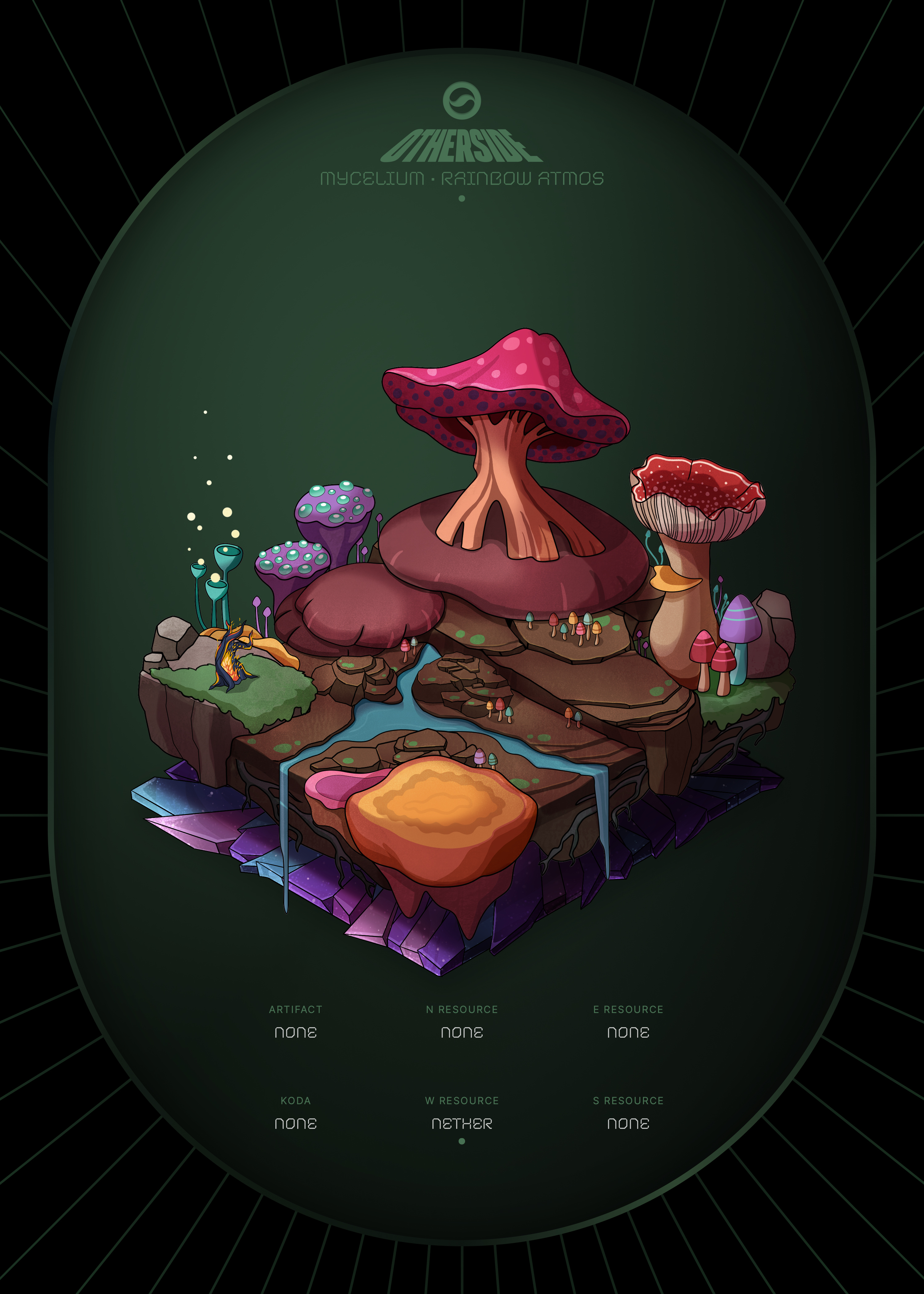 Otherdeed #79875 — Mycelium