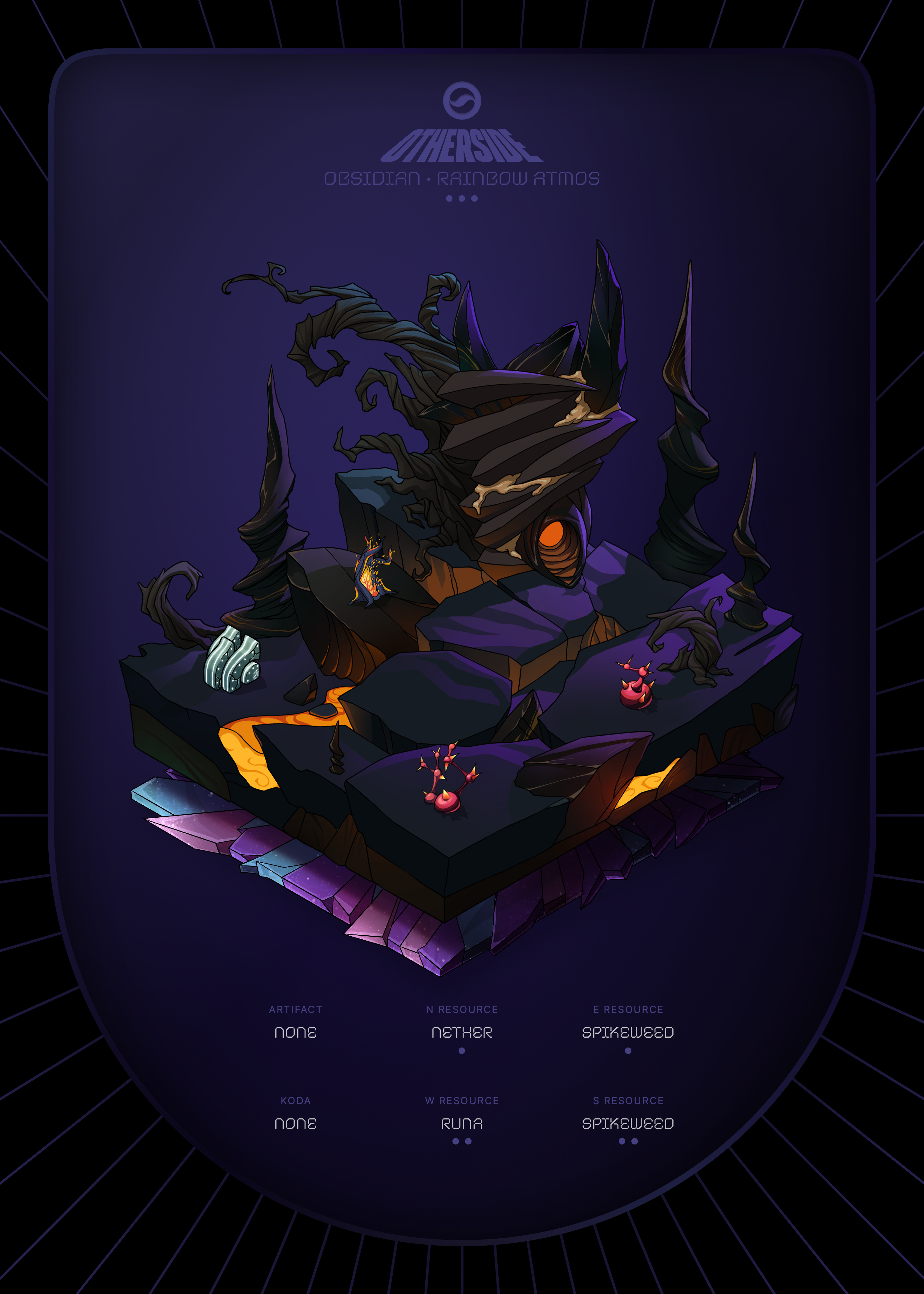 Otherdeed #83290 — Obsidian