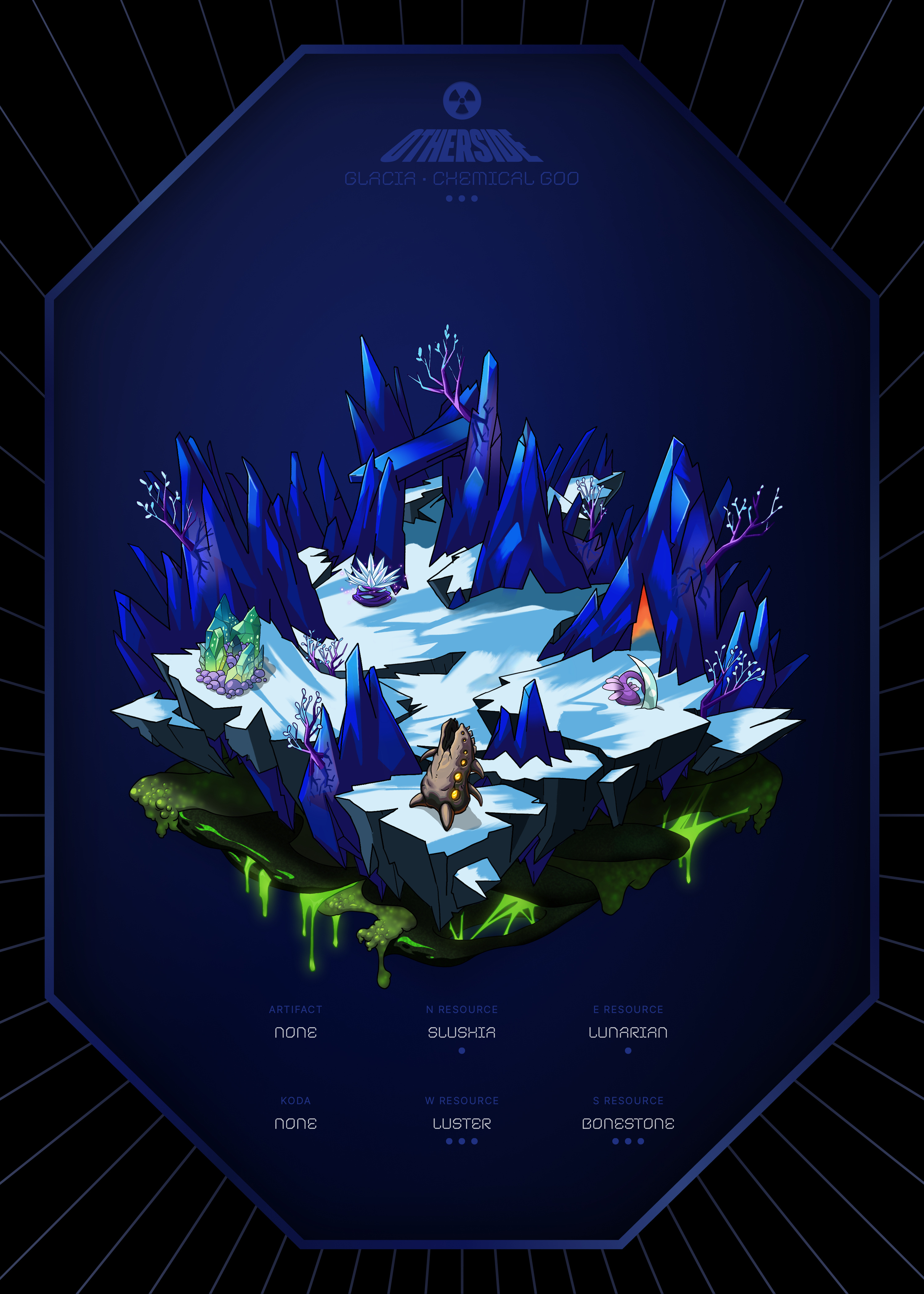 Otherdeed #25457 — Glacia