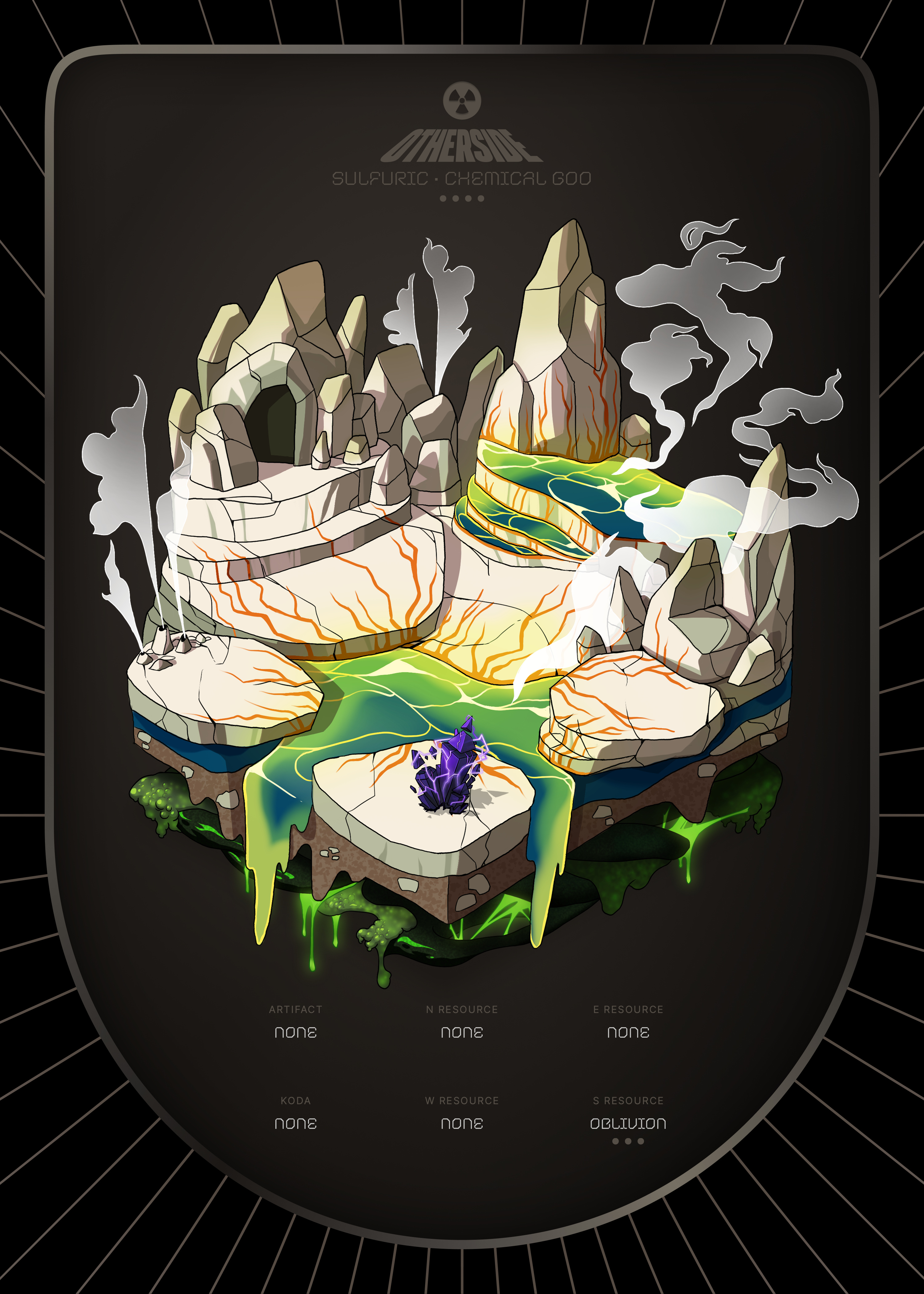 Otherdeed #10041 — Sulfuric