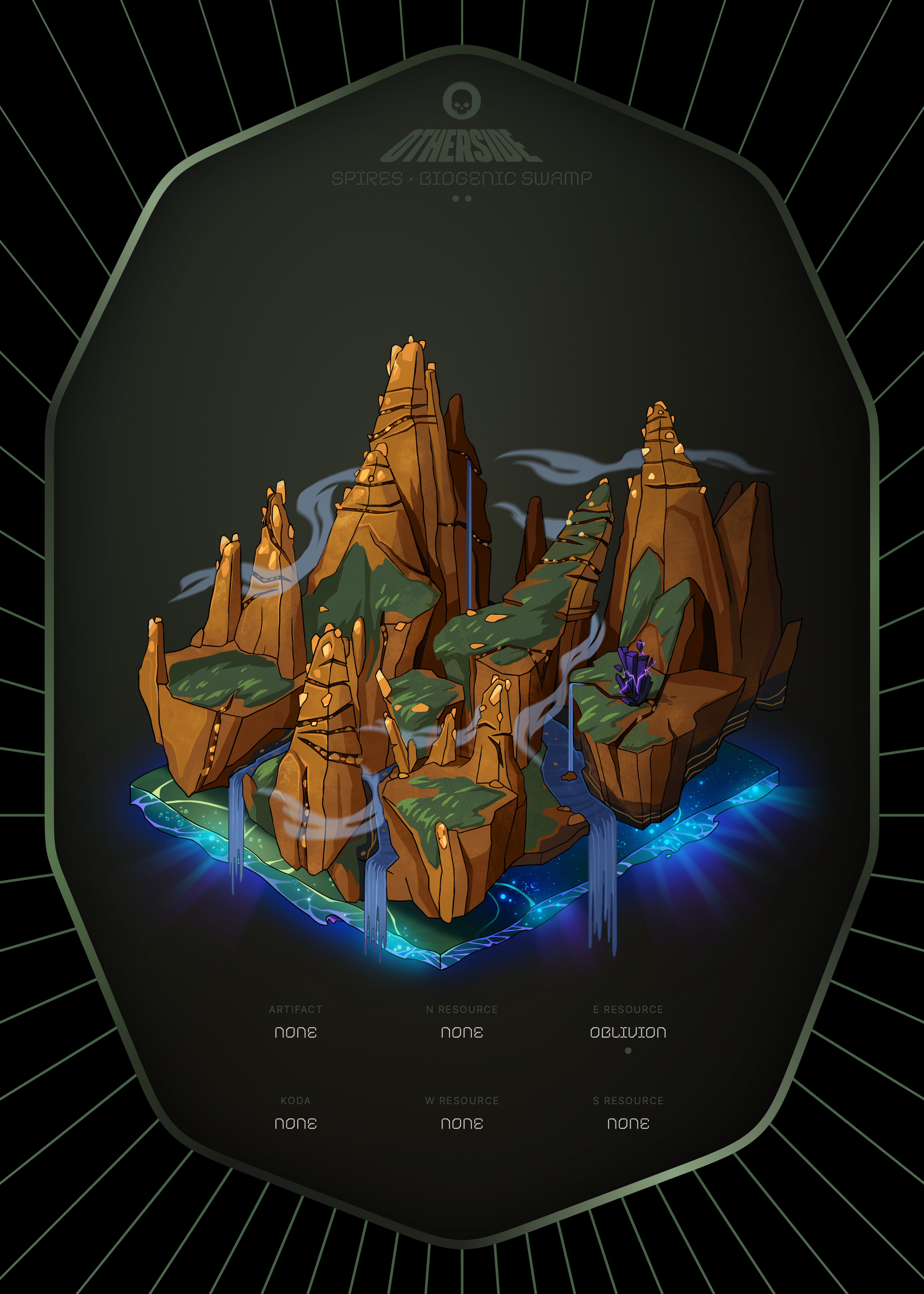 Otherdeed #3496 — Spires