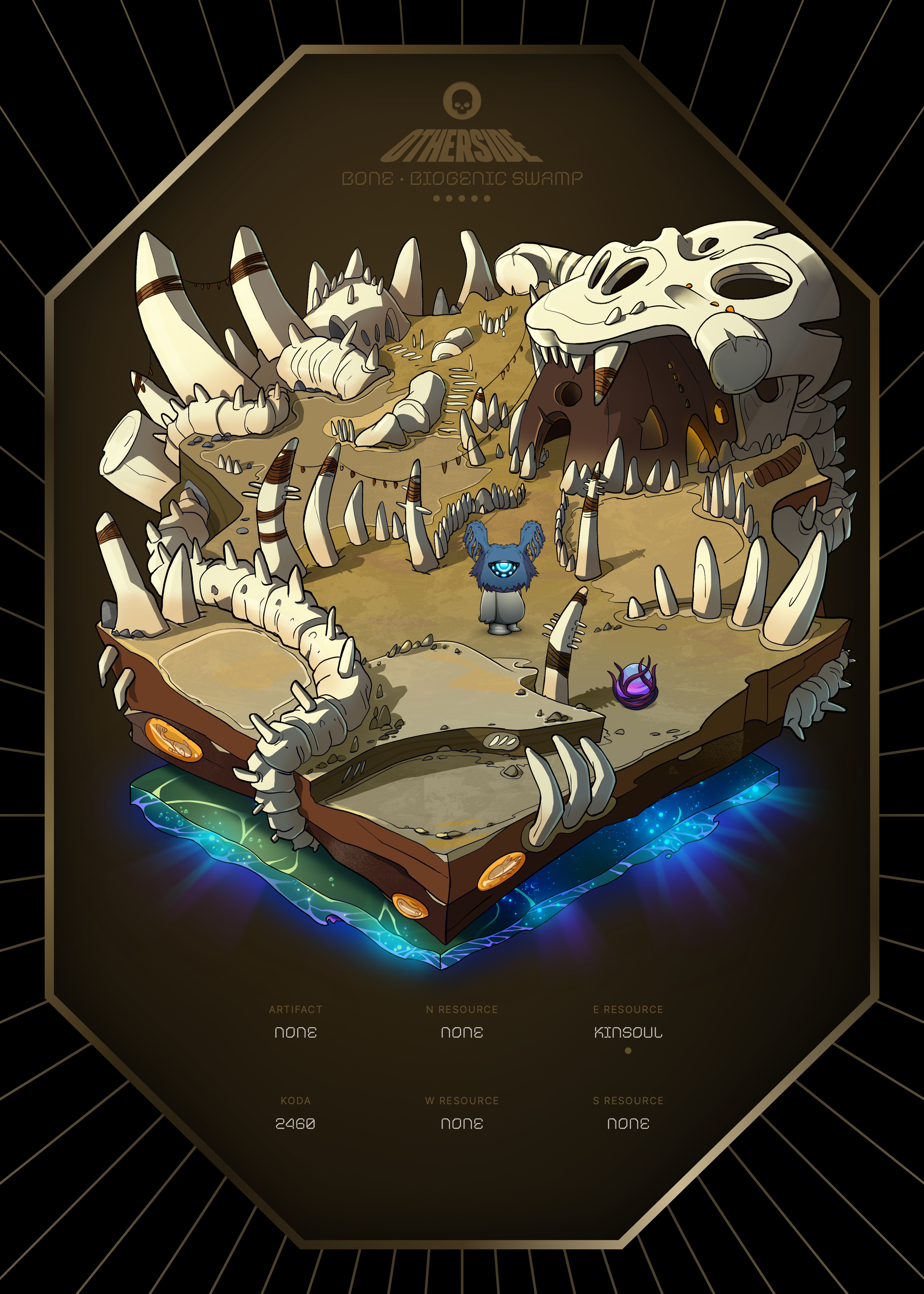 Otherdeed #7569 — Bone