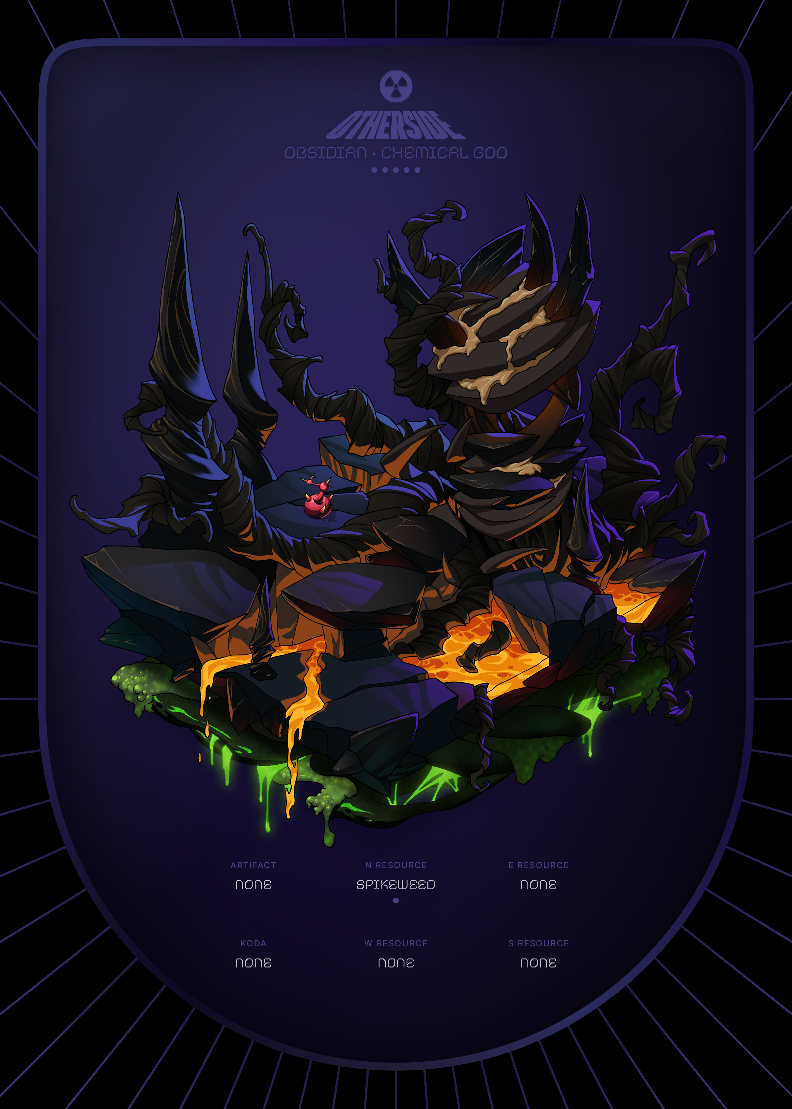 Otherdeed #20434 — Obsidian