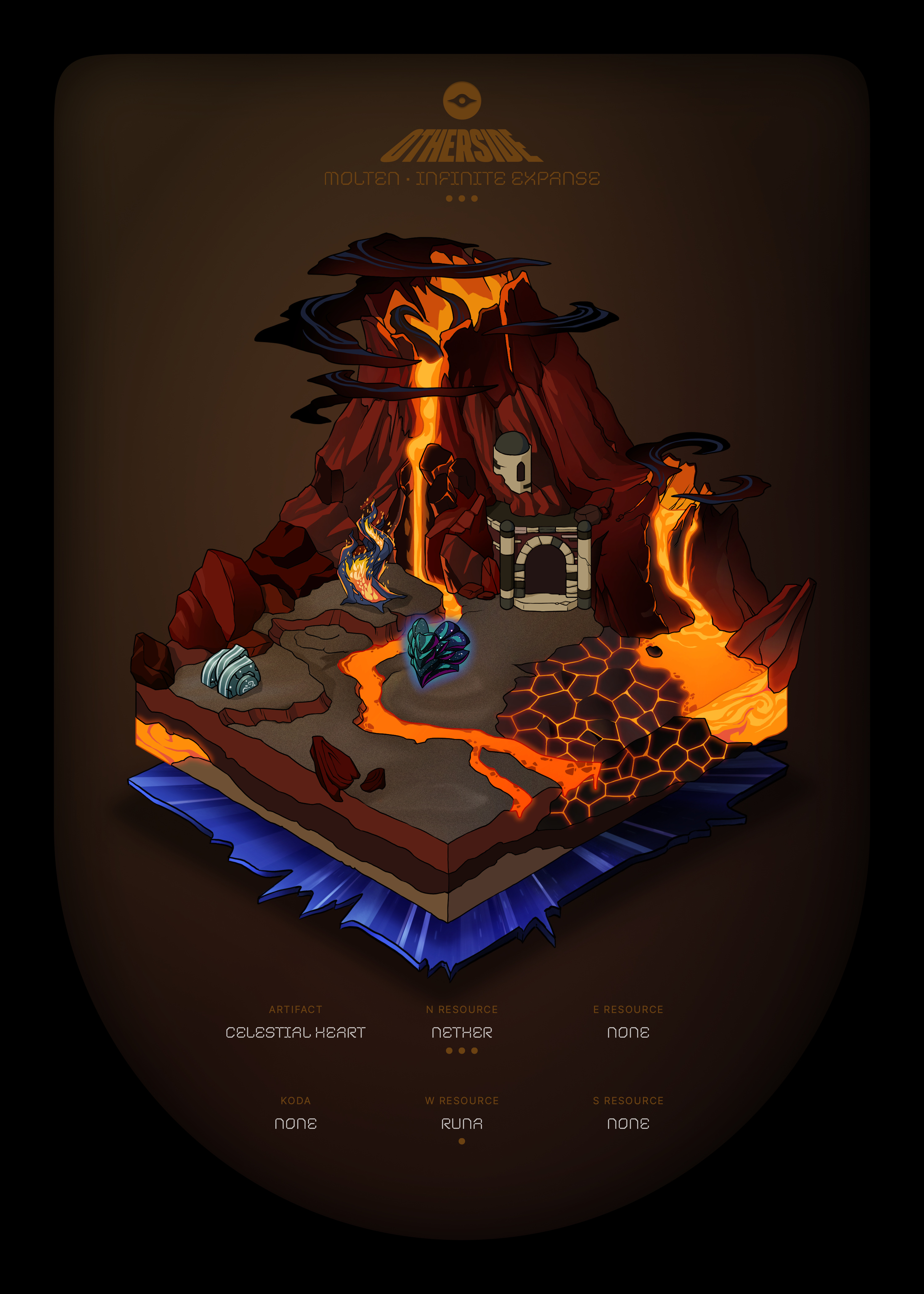 Otherdeed #45442 — Molten