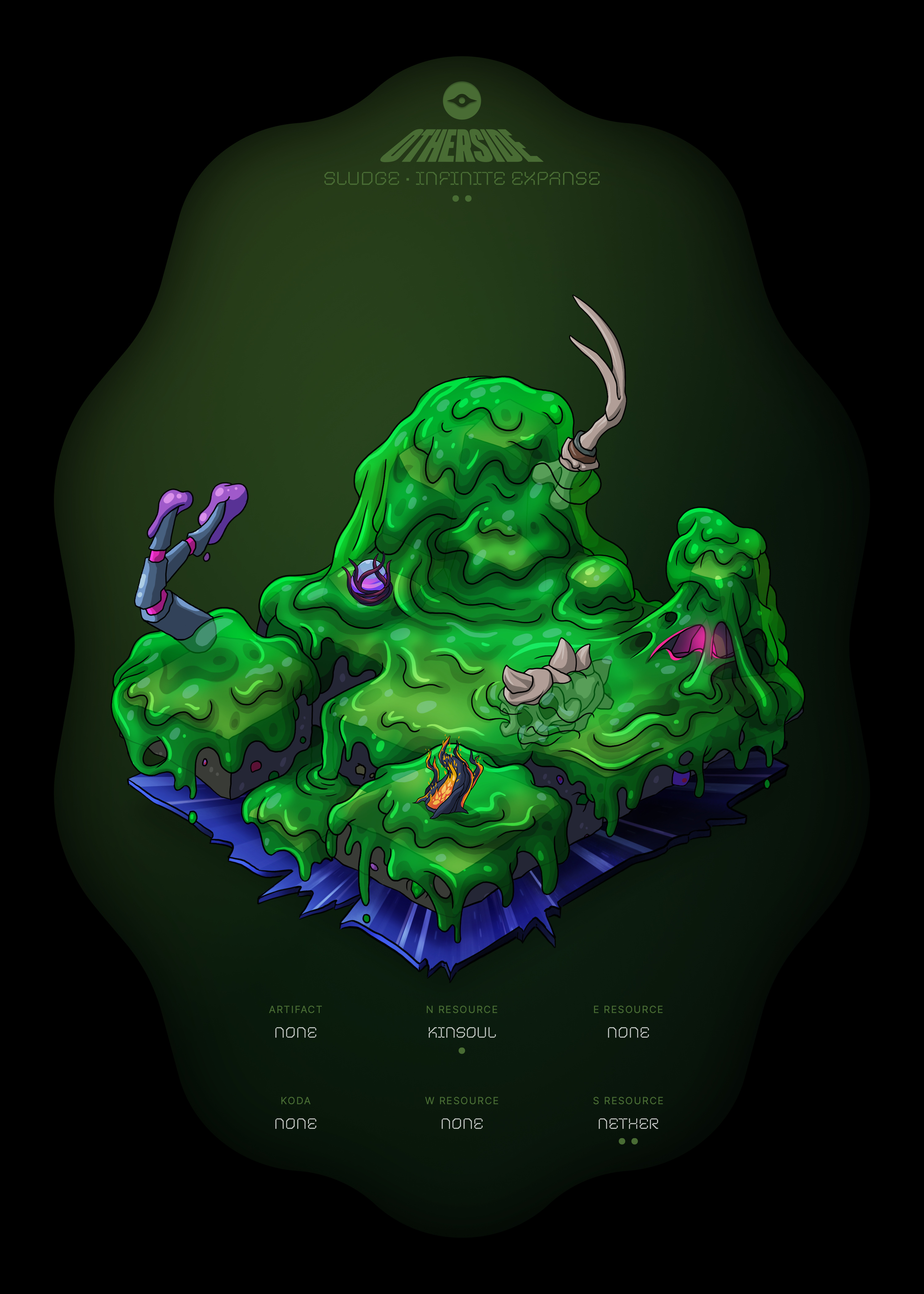 Otherdeed #46631 — Sludge