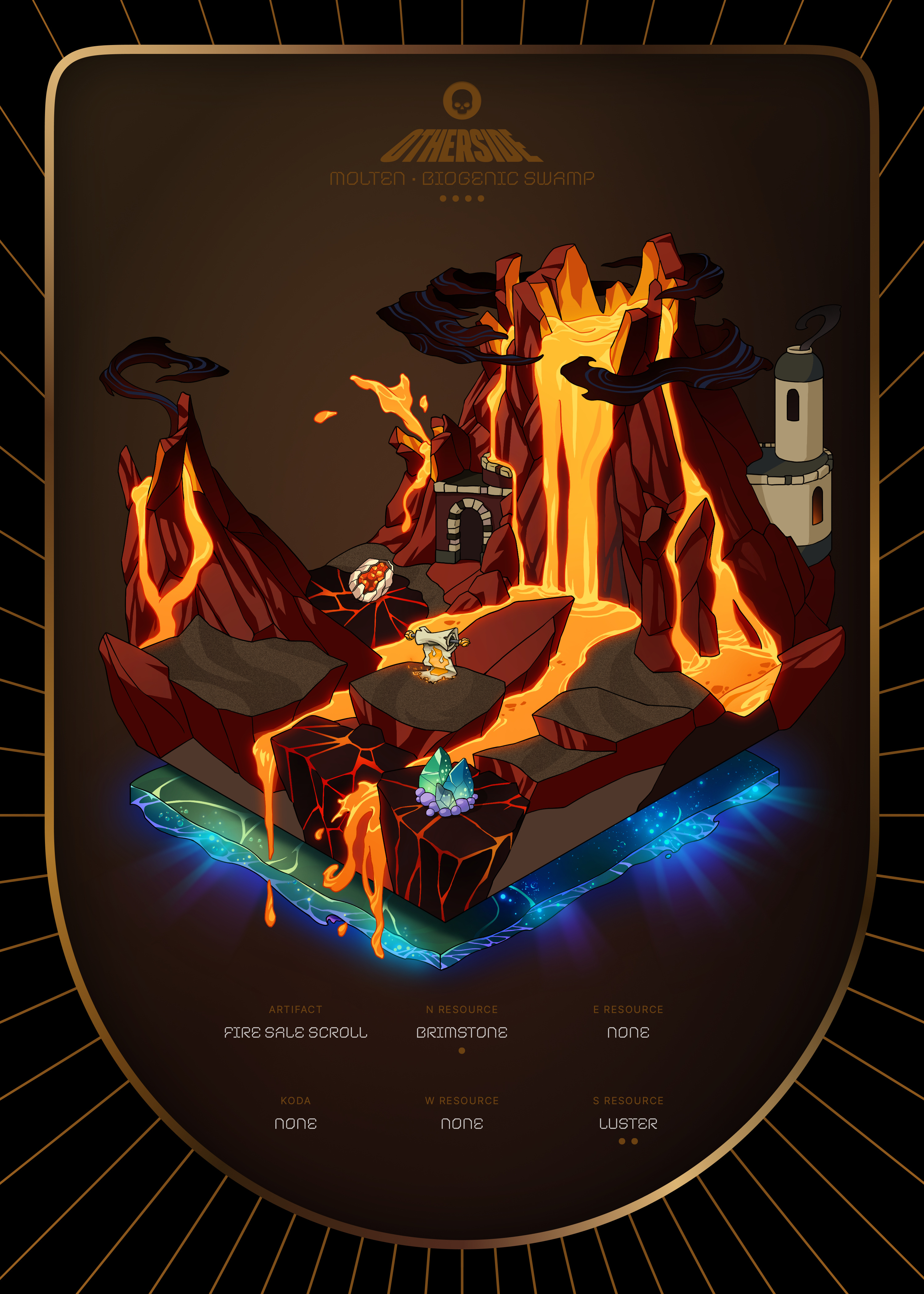 Otherdeed #2624 — Molten