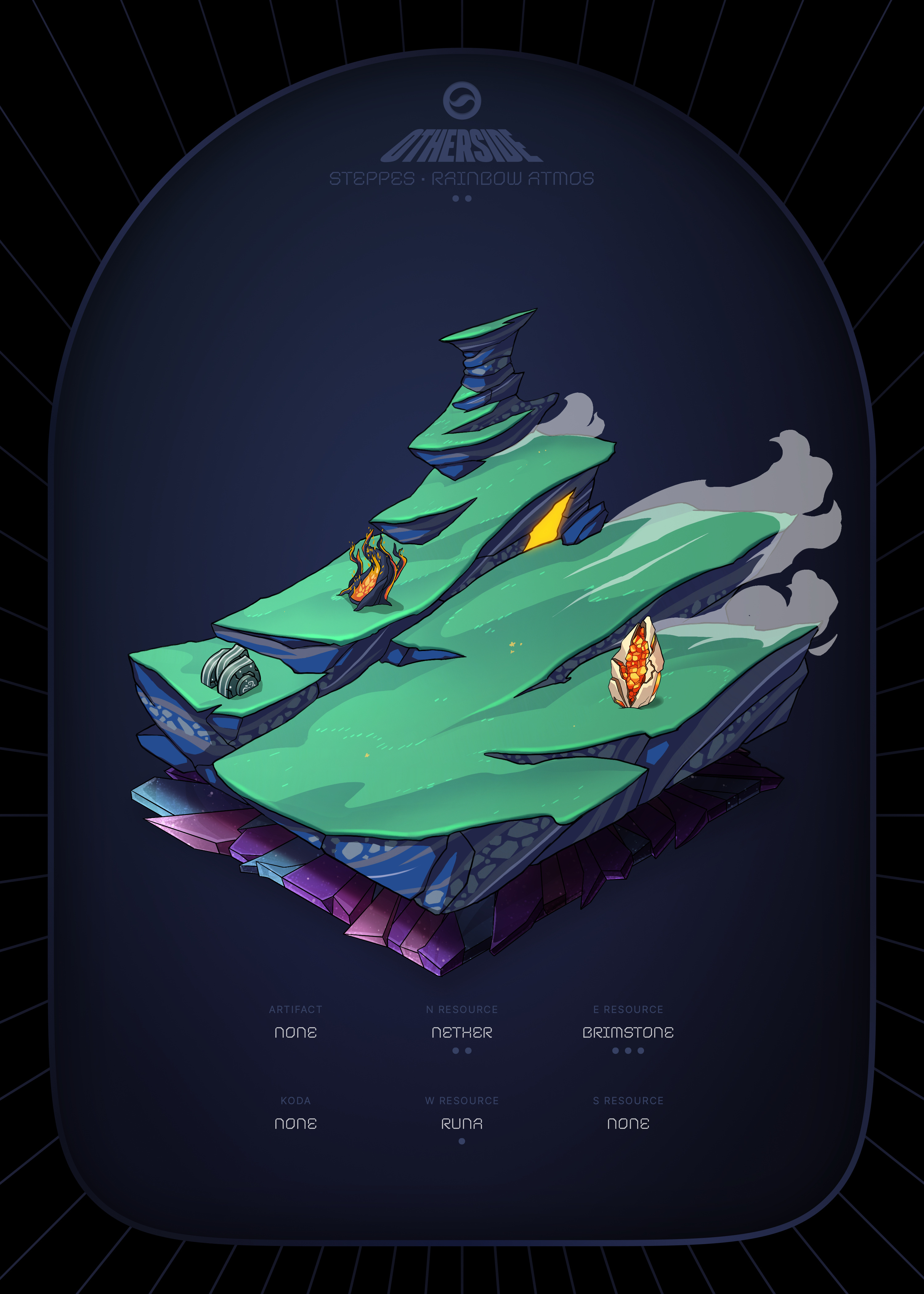 Otherdeed #77220 — Steppes