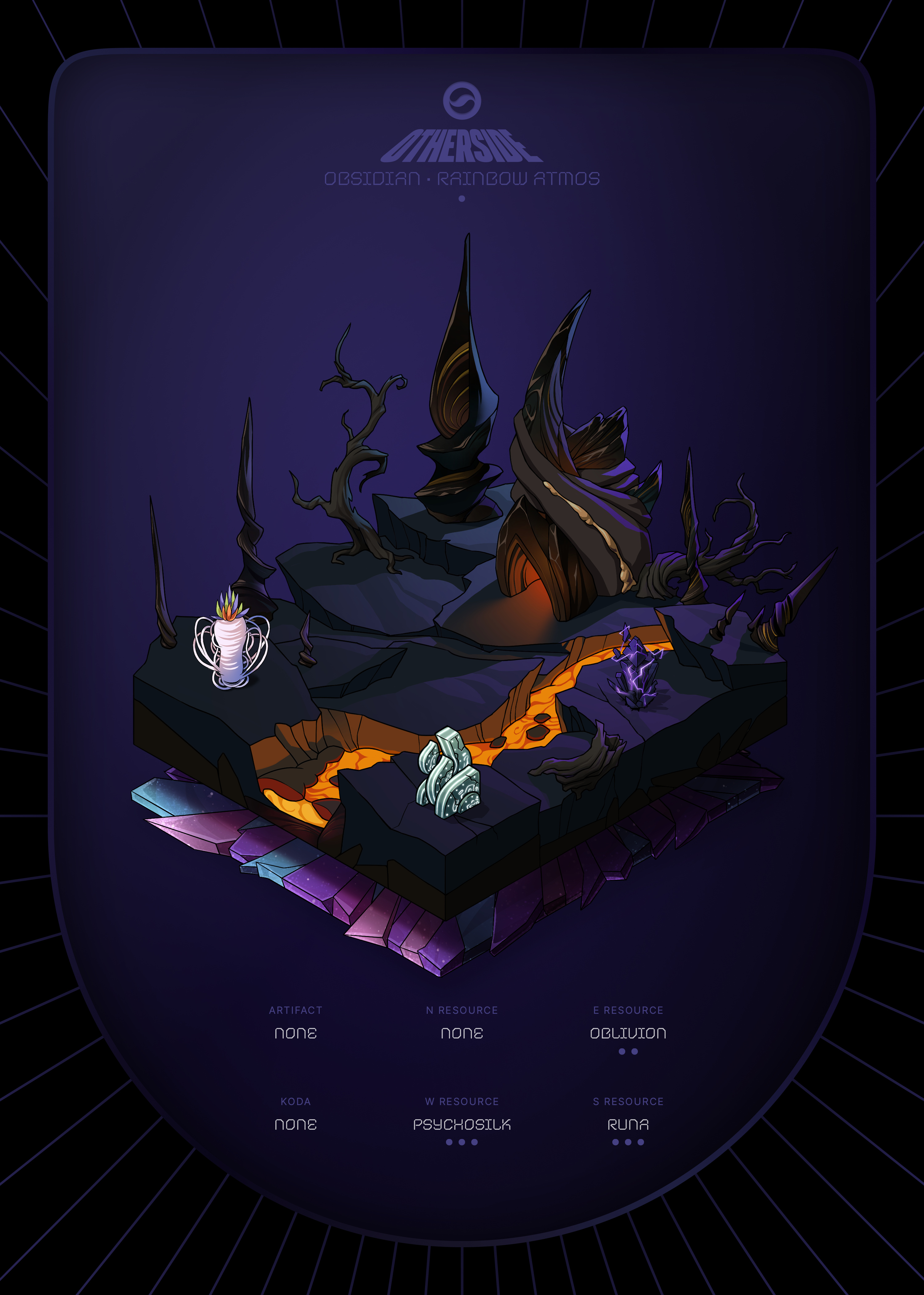 Otherdeed #72823 — Obsidian