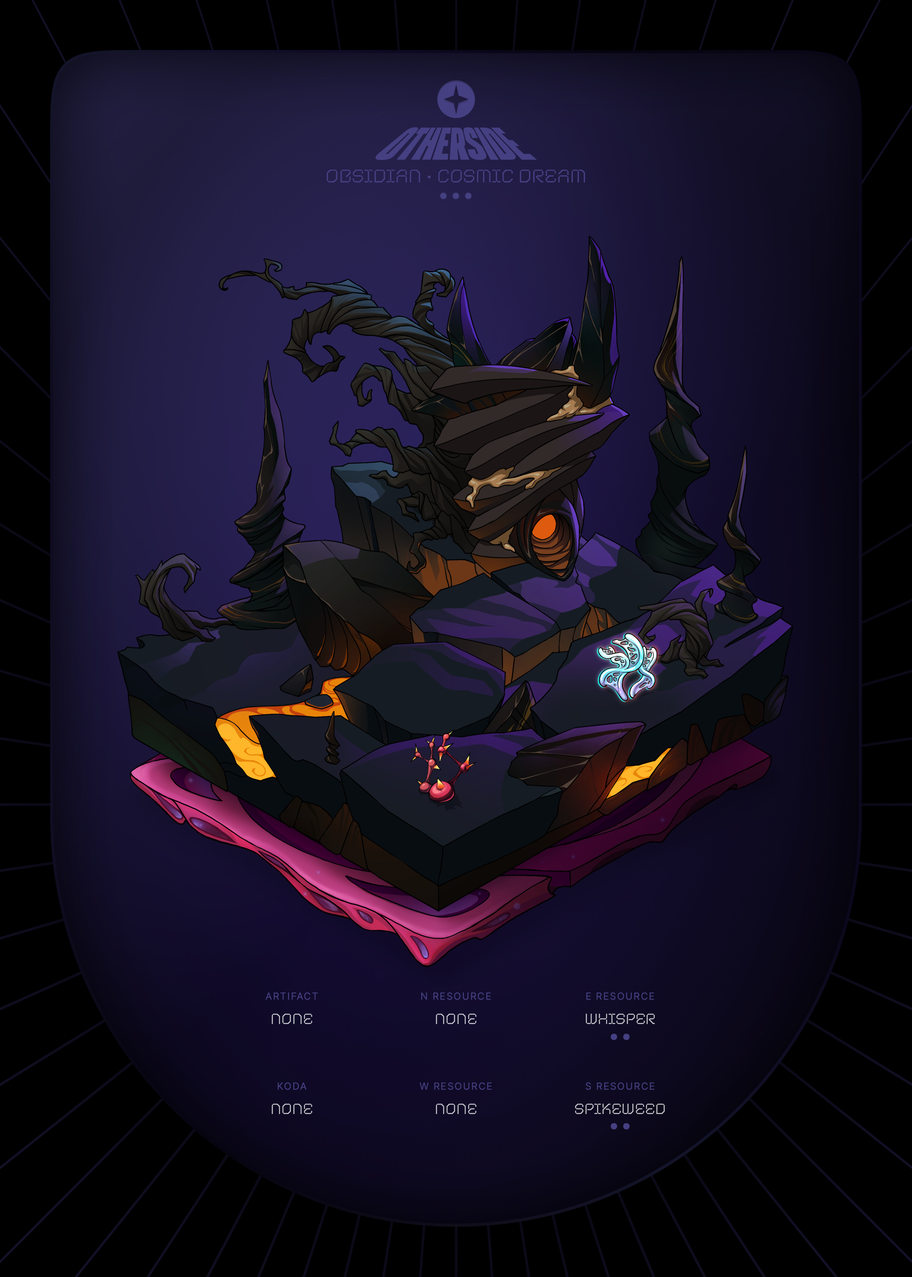Otherdeed #36990 — Obsidian
