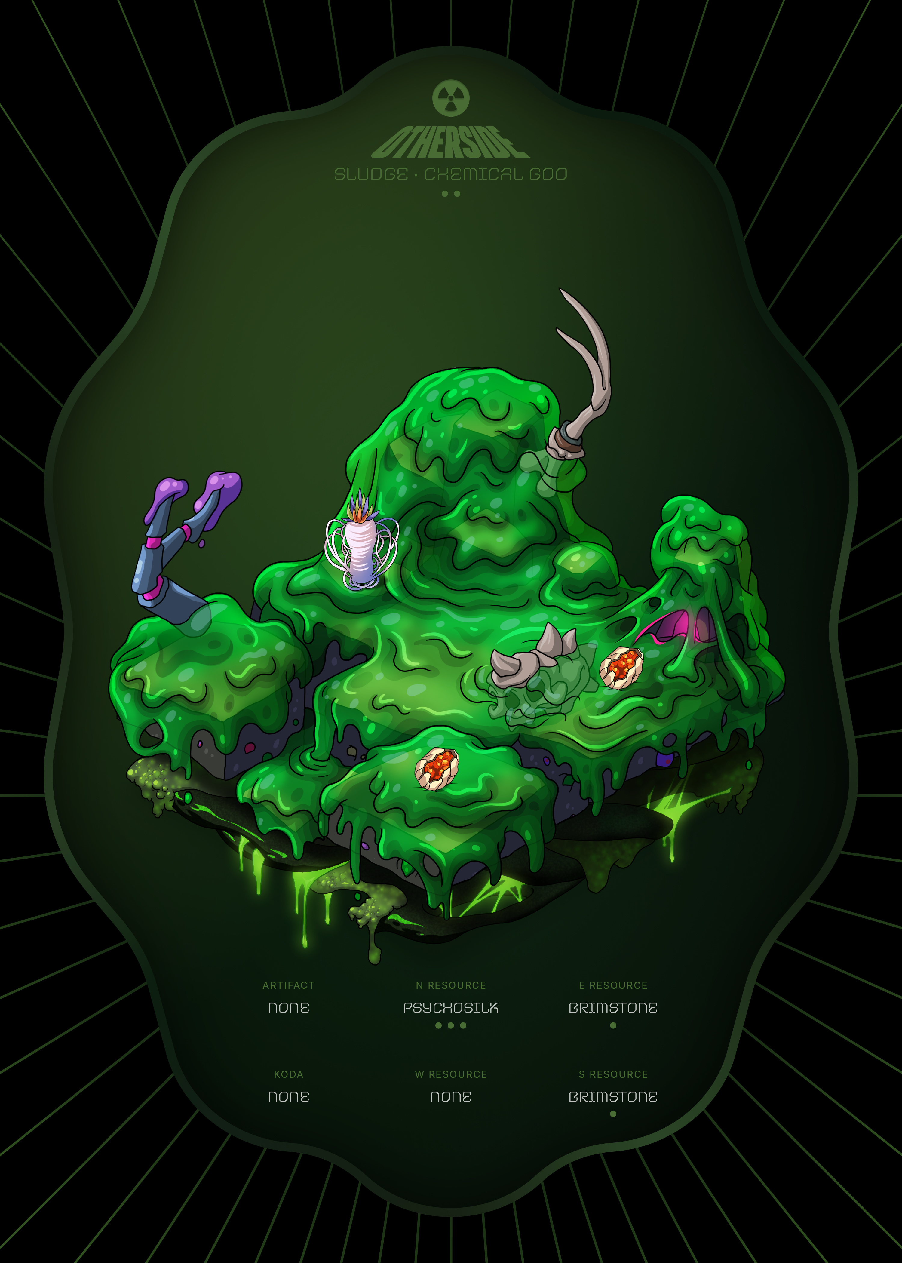 Otherdeed #25377 — Sludge