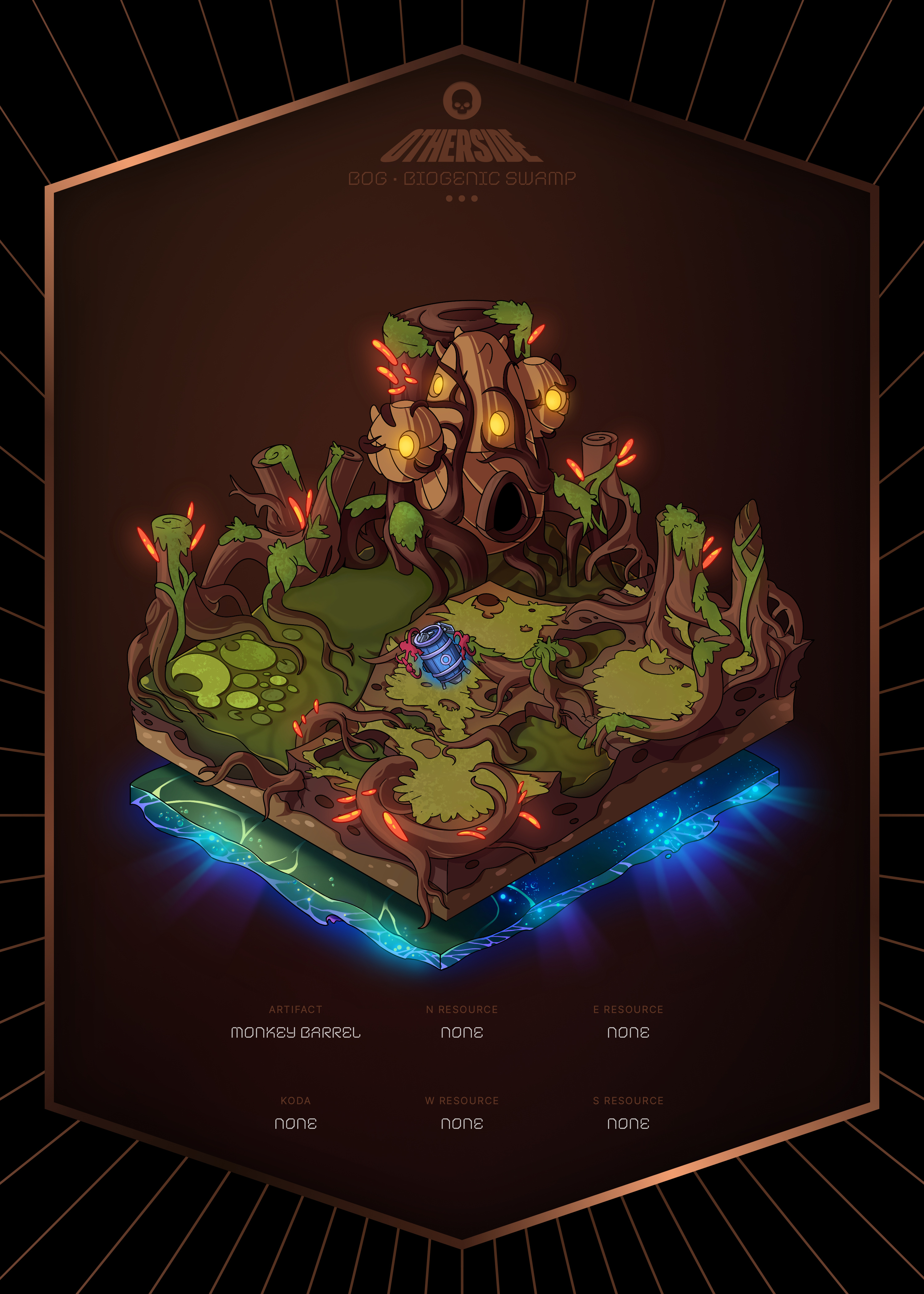 Otherdeed #9909 — Bog