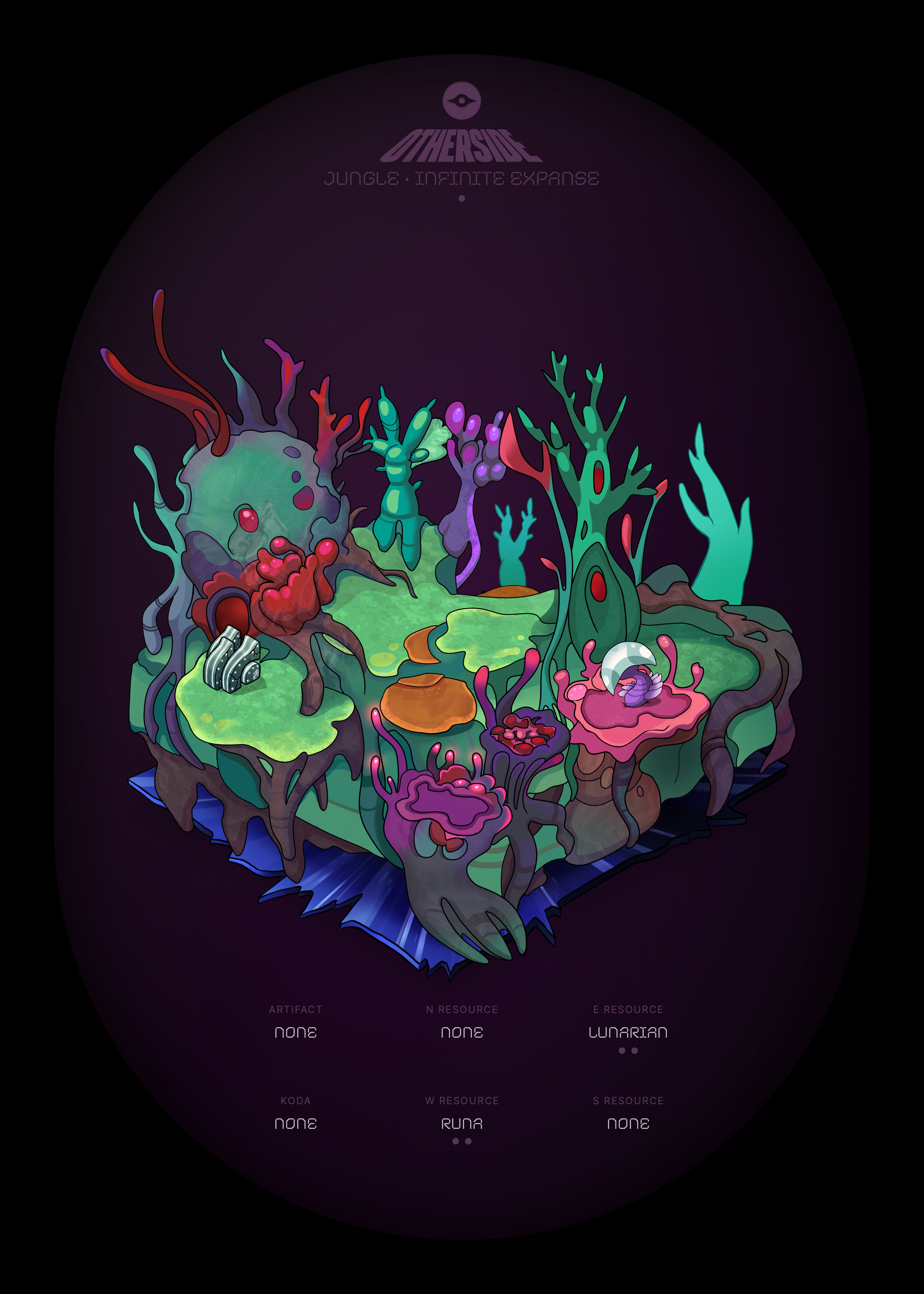 Otherdeed #40219 — Jungle