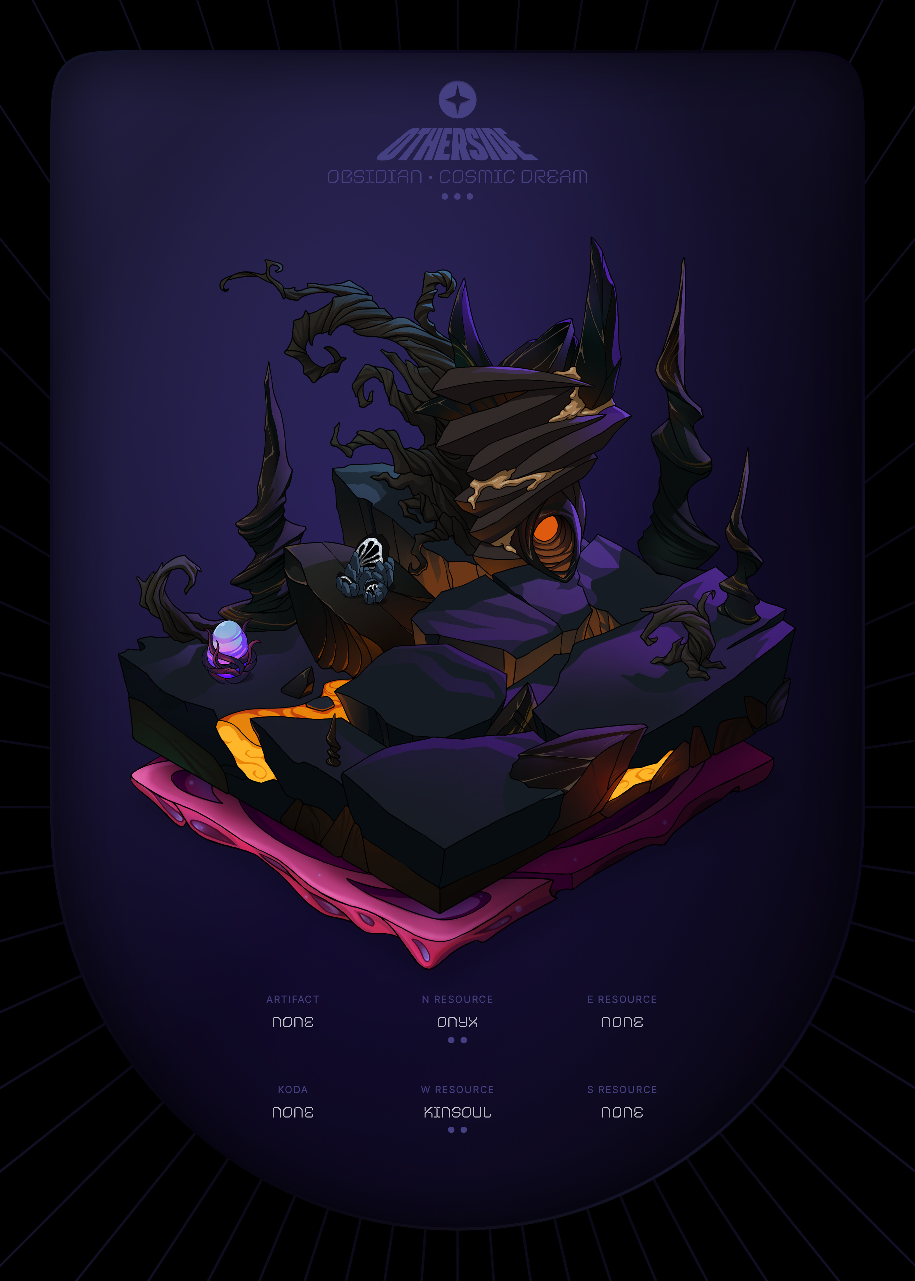Otherdeed #39167 — Obsidian