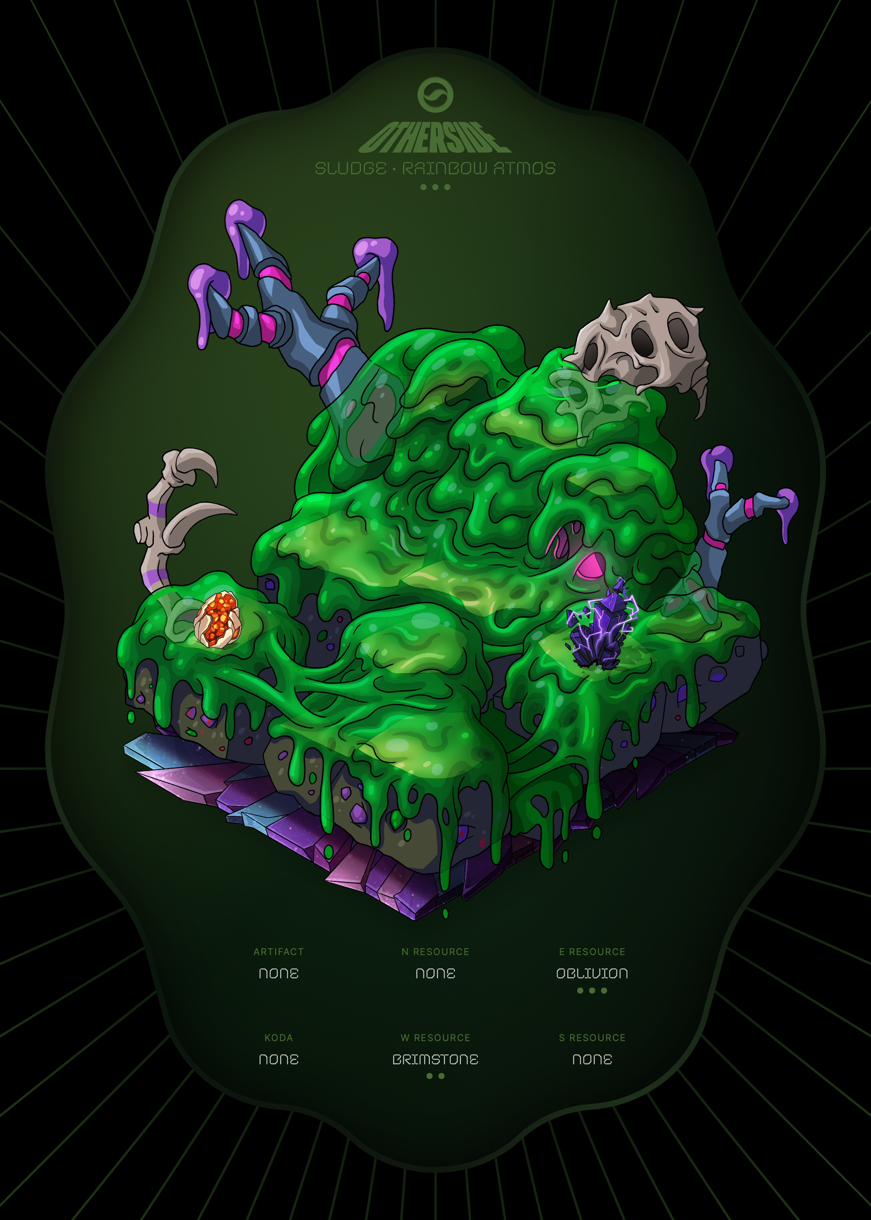 Otherdeed #81717 — Sludge