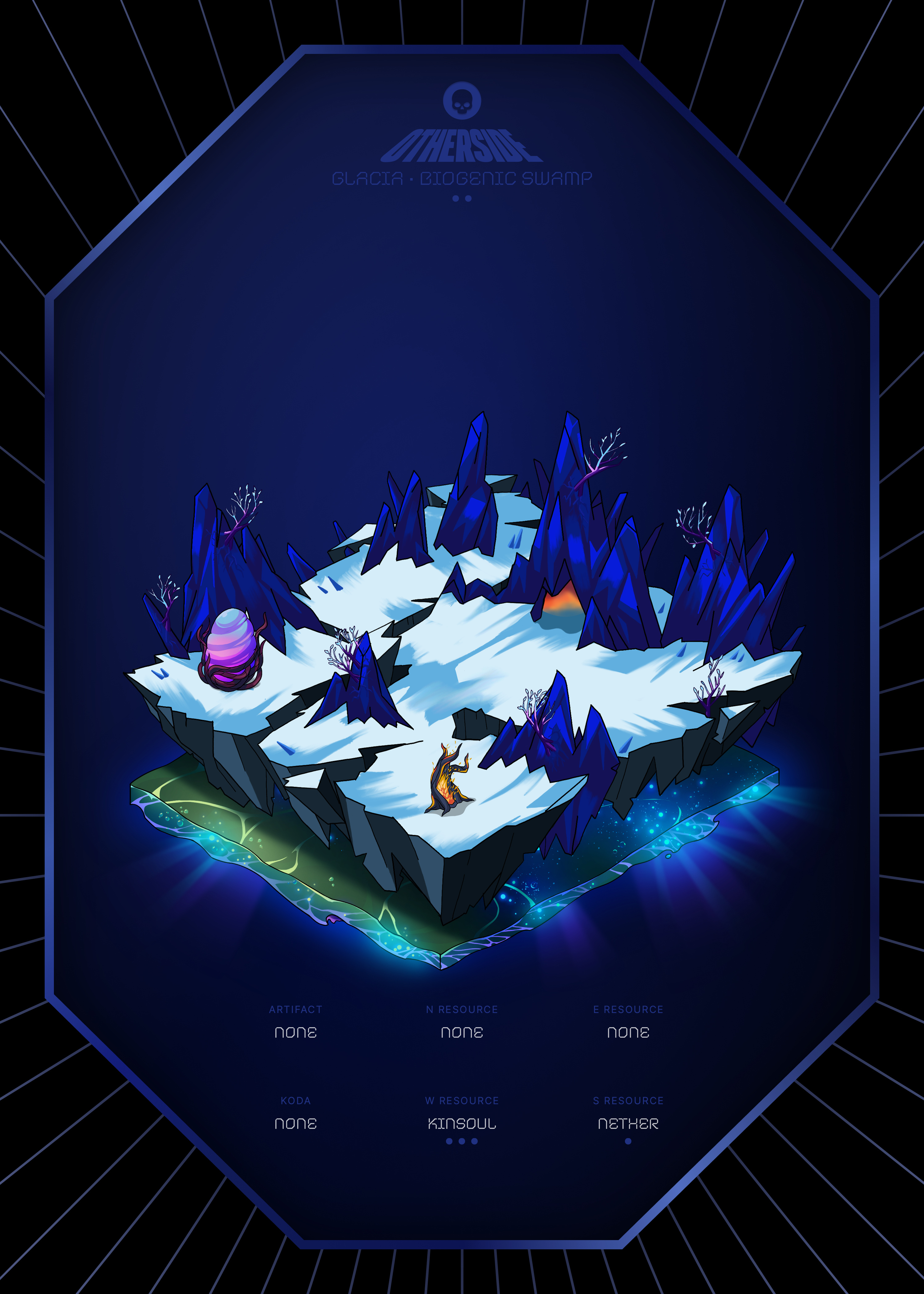 Otherdeed #5852 — Glacia