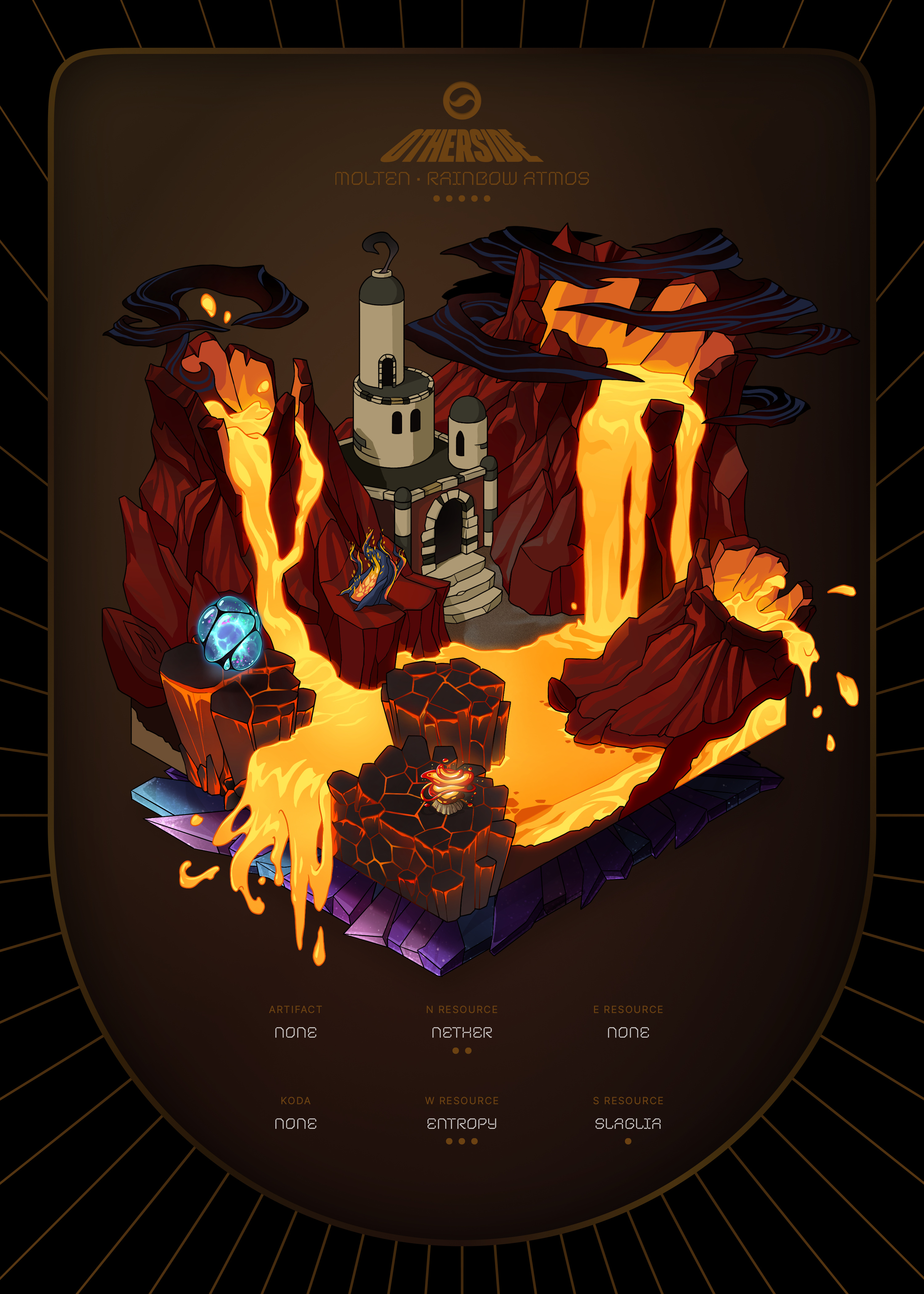 Otherdeed #81989 — Molten