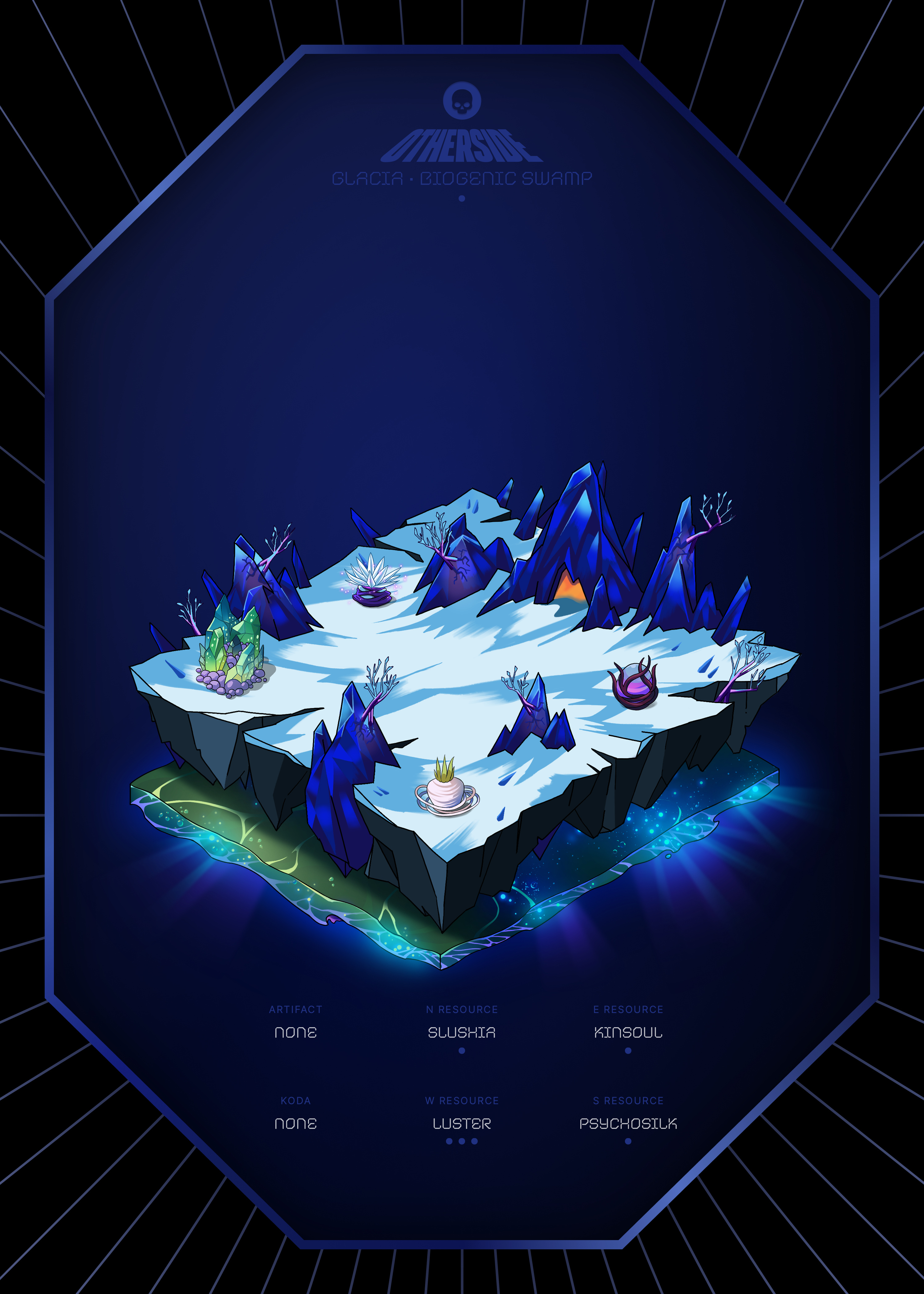 Otherdeed #1547 — Glacia