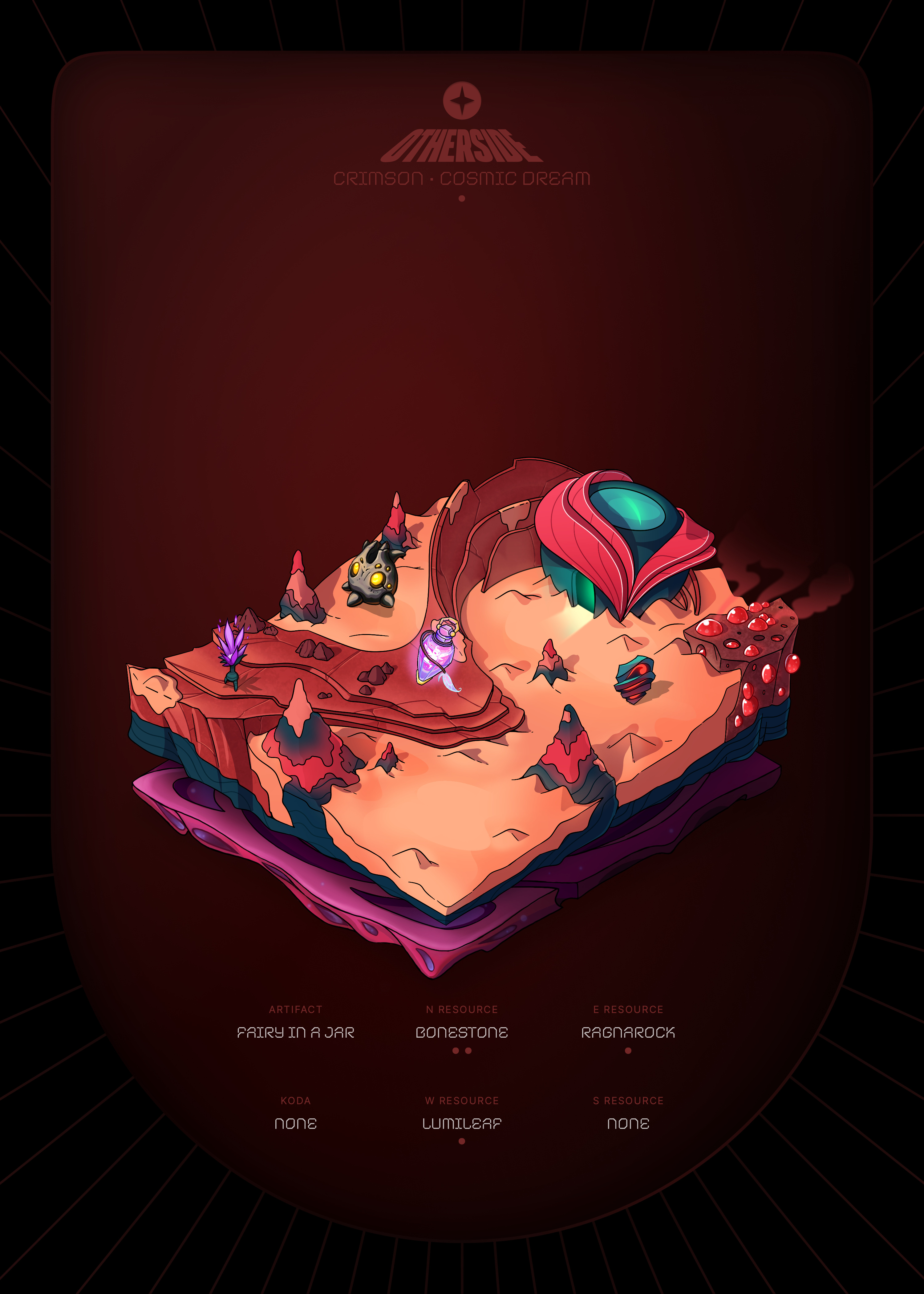 Otherdeed #96140 — Crimson