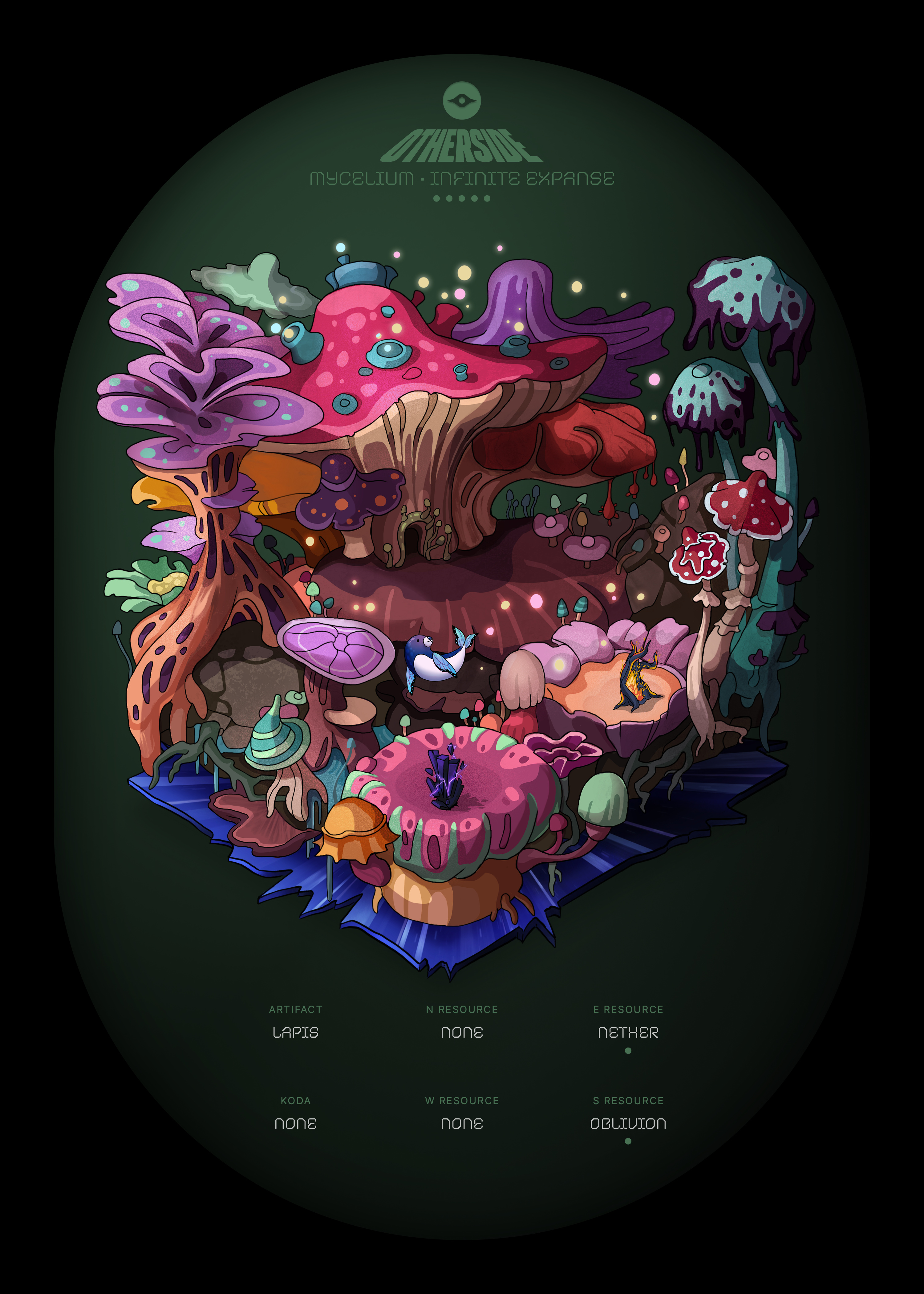 Otherdeed #60357 — Mycelium