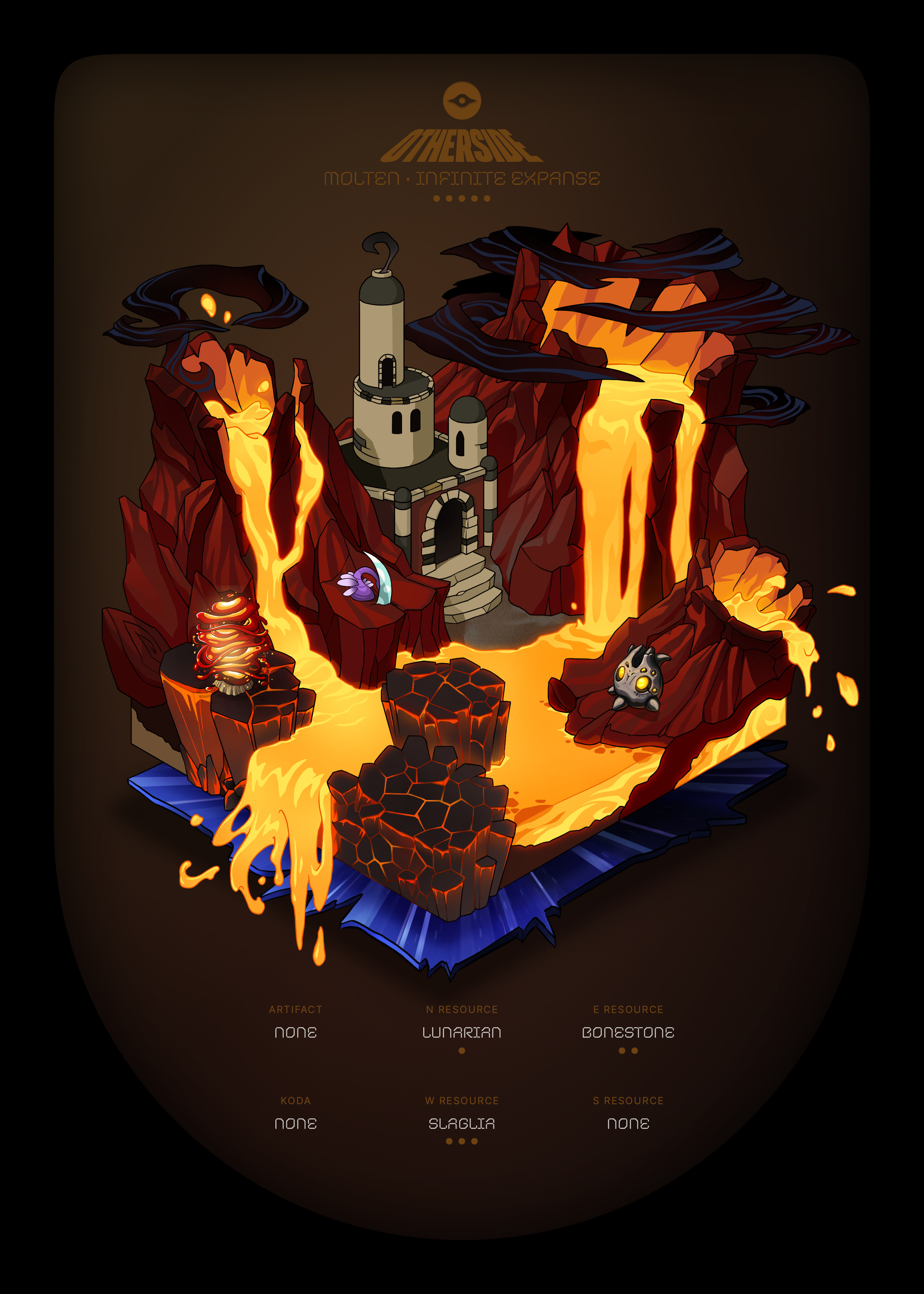 Otherdeed #59679 — Molten