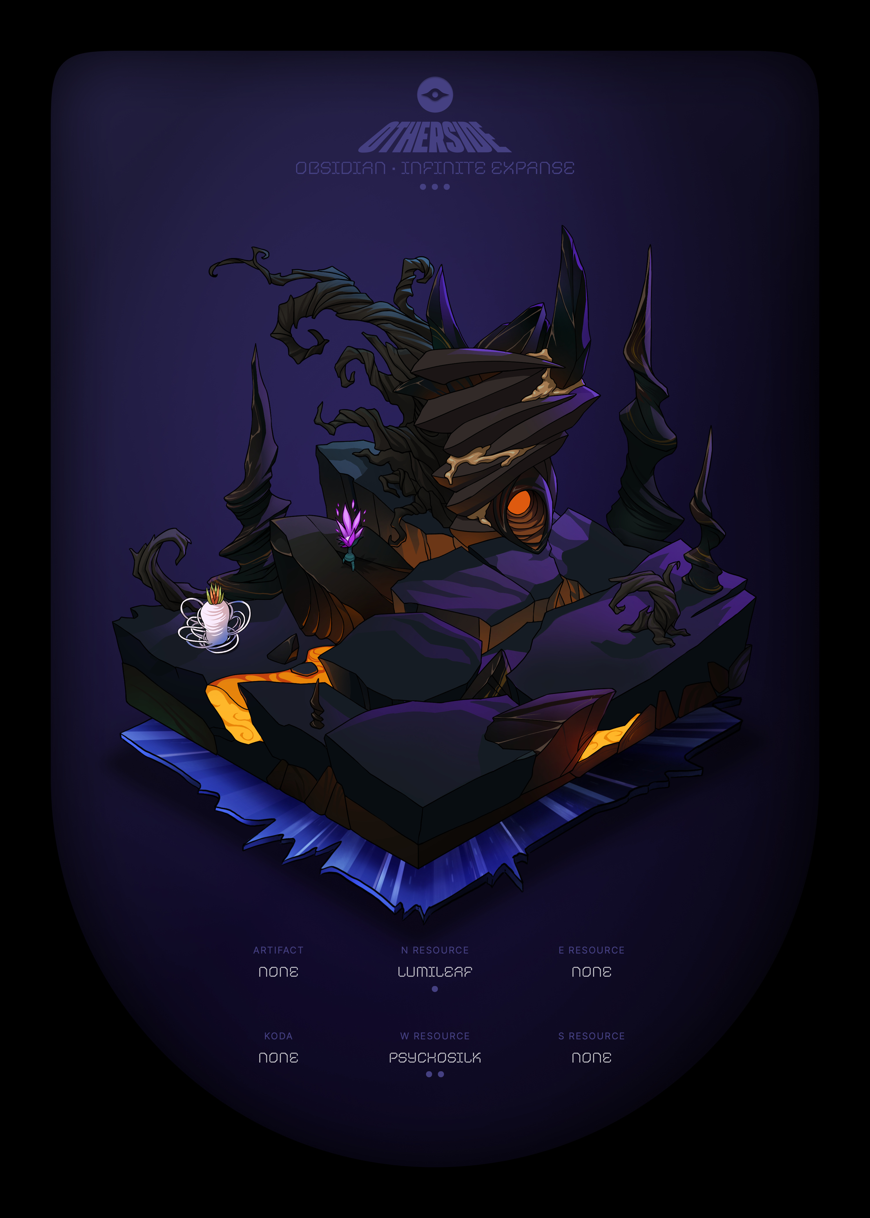 Otherdeed #52693 — Obsidian