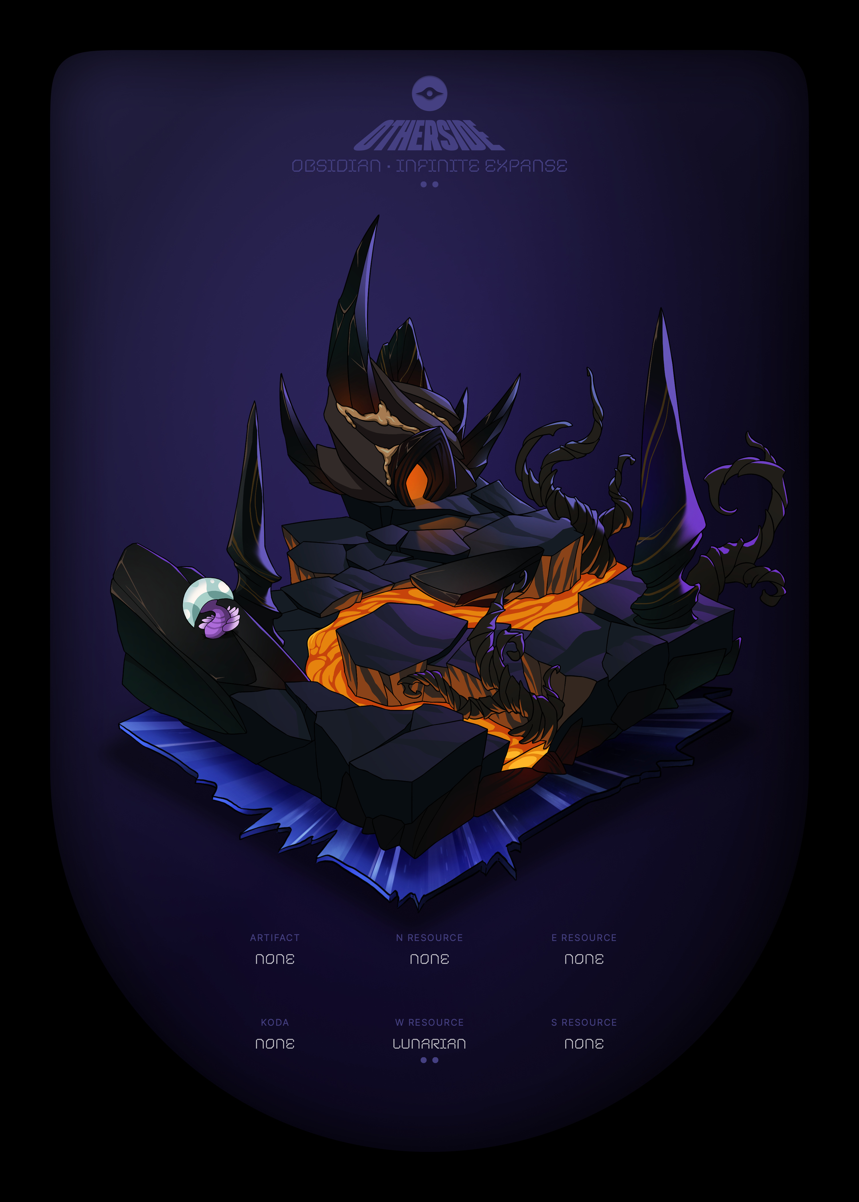 Otherdeed #52480 — Obsidian
