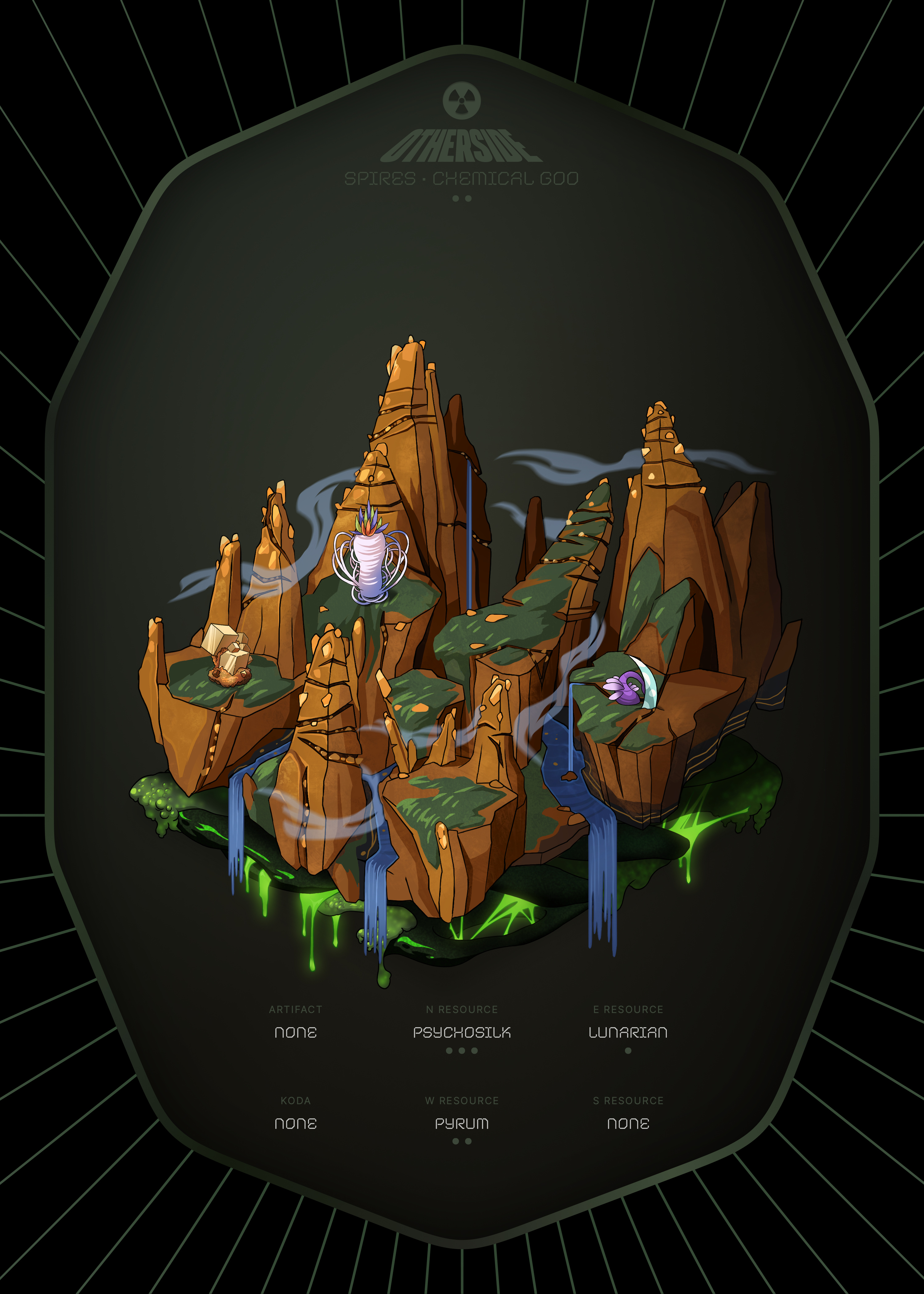 Otherdeed #15291 — Spires