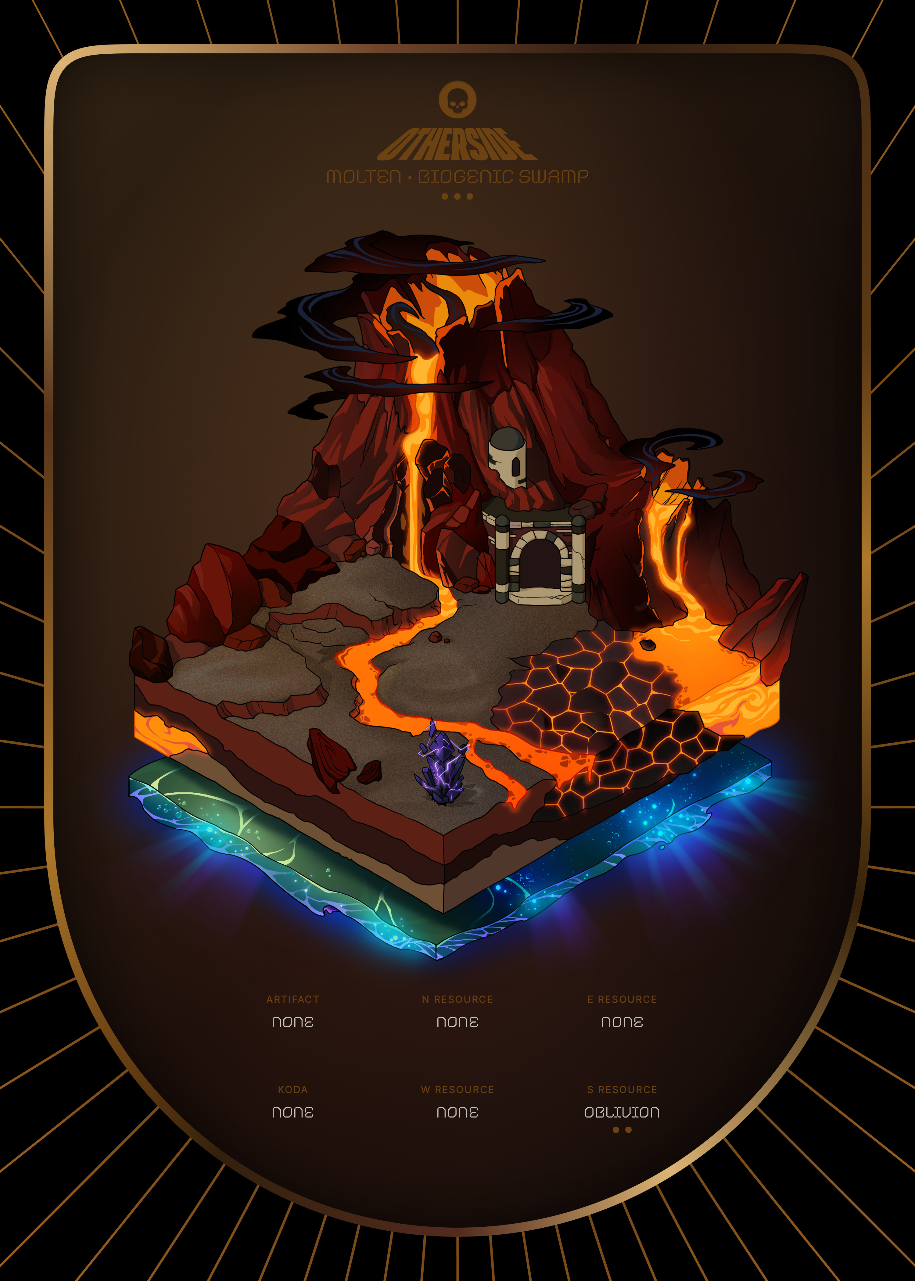 Otherdeed #8868 — Molten