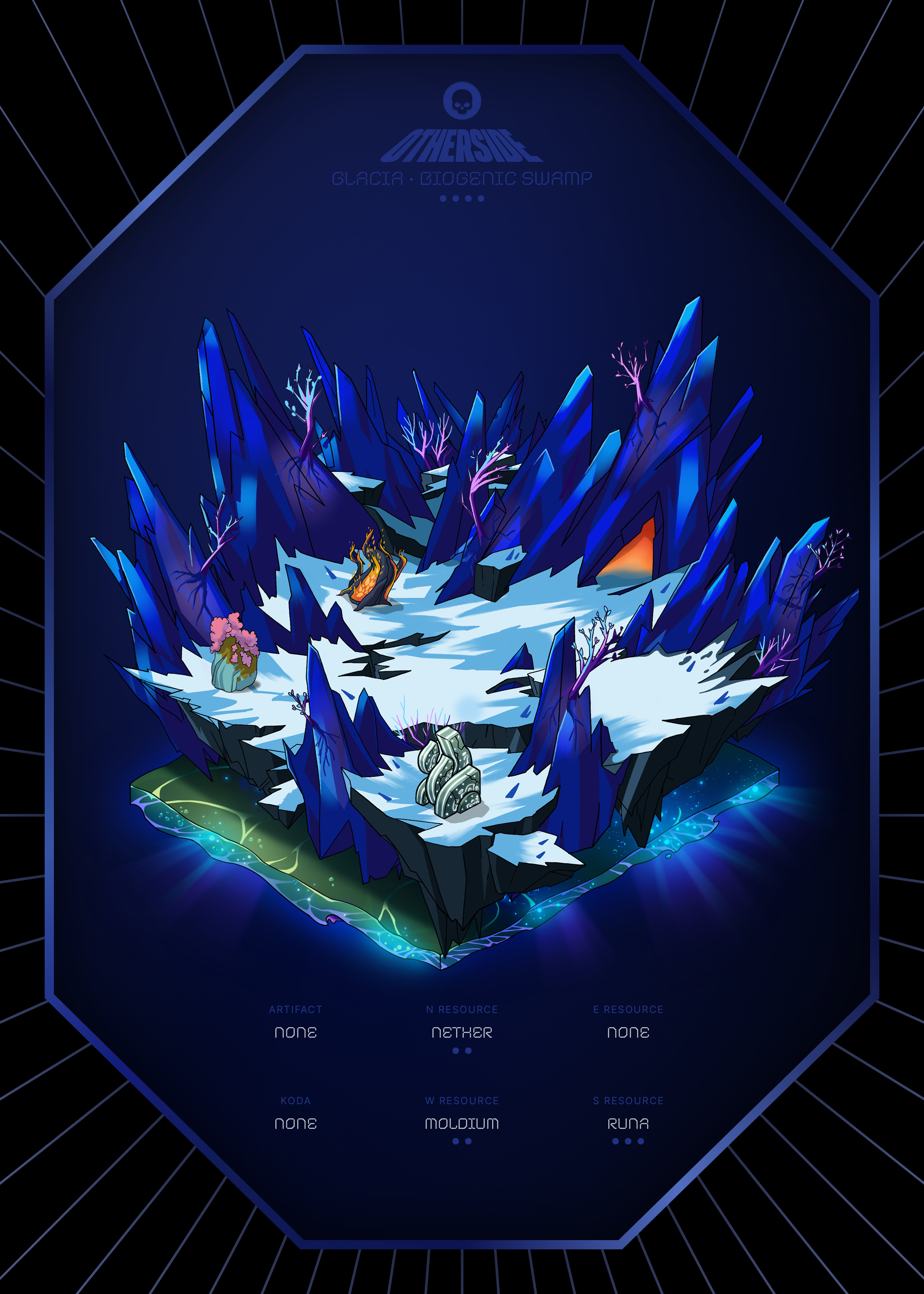 Otherdeed #2640 — Glacia
