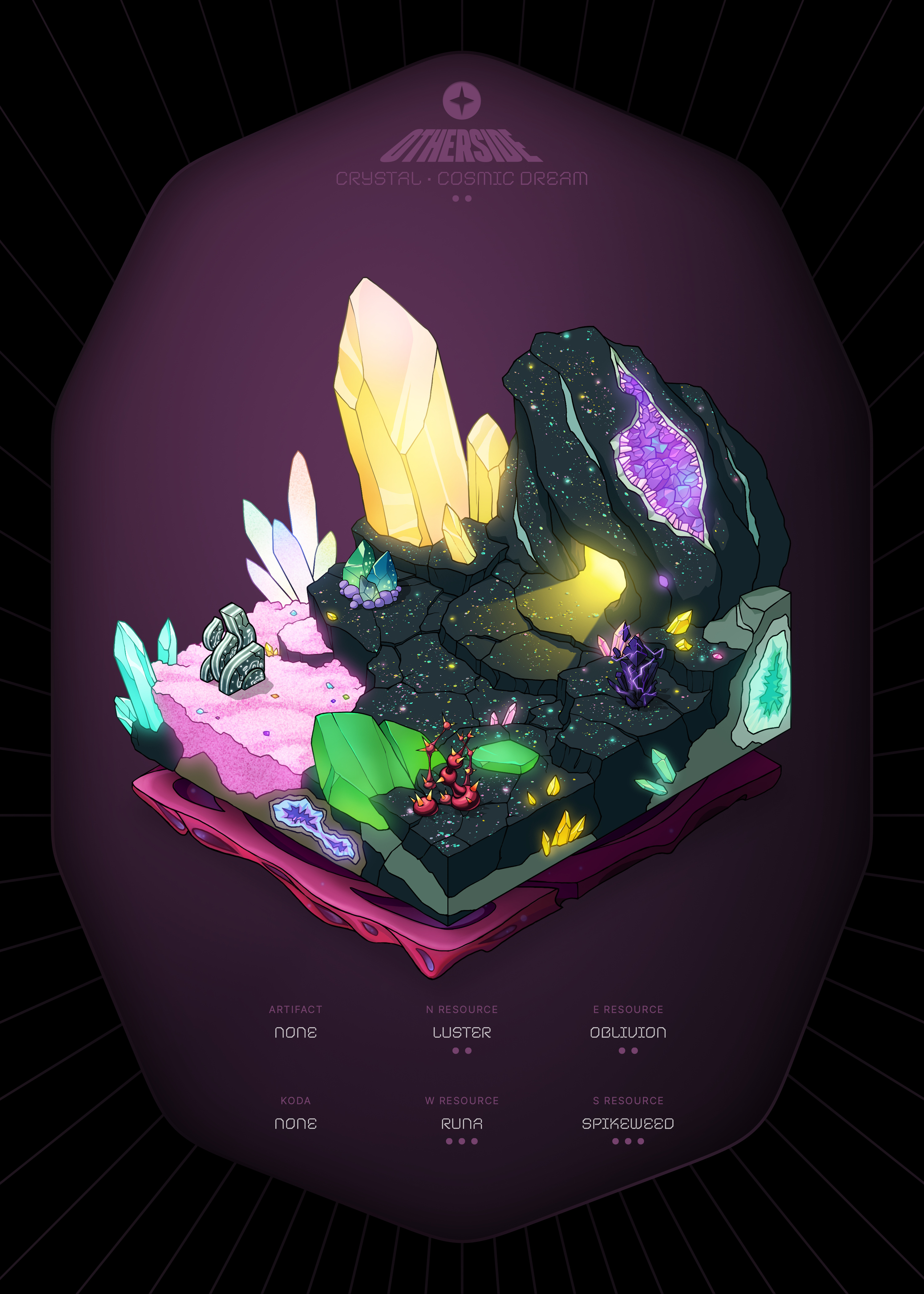 Otherdeed #91848 — Crystal
