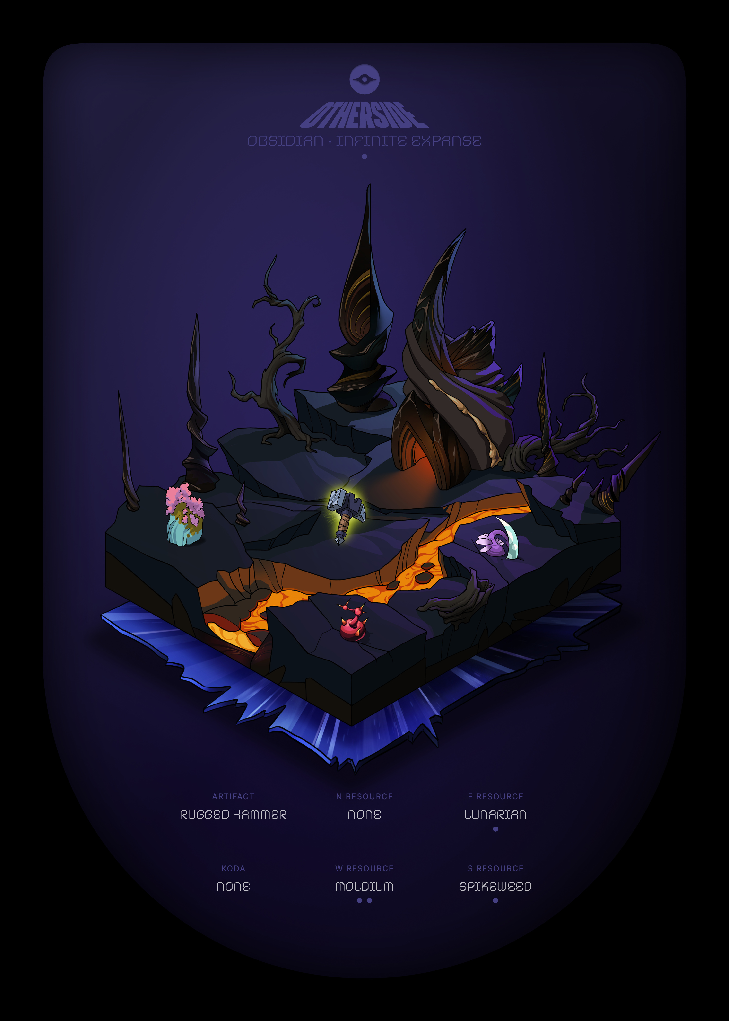 Otherdeed #52863 — Obsidian