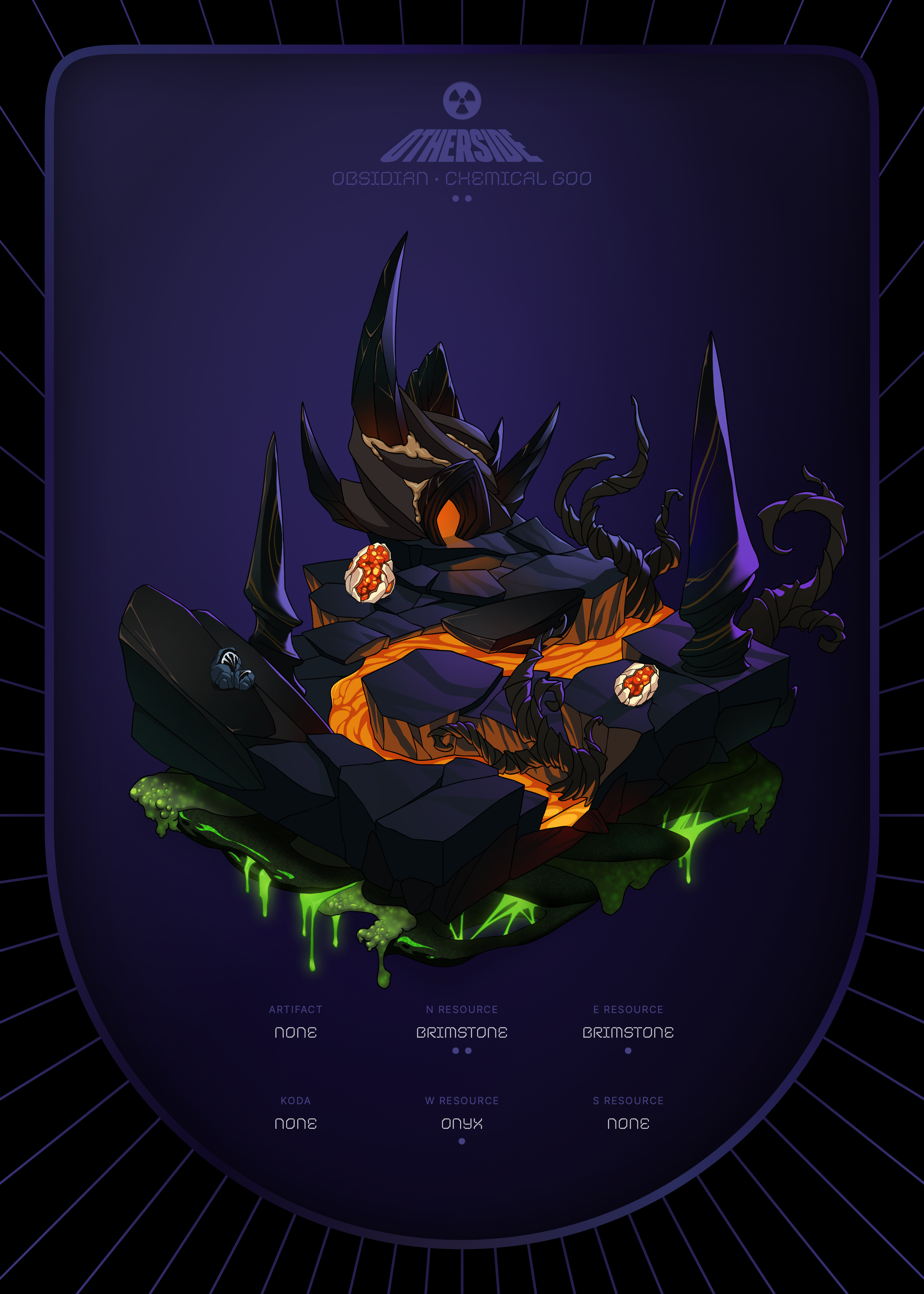 Otherdeed #26303 — Obsidian