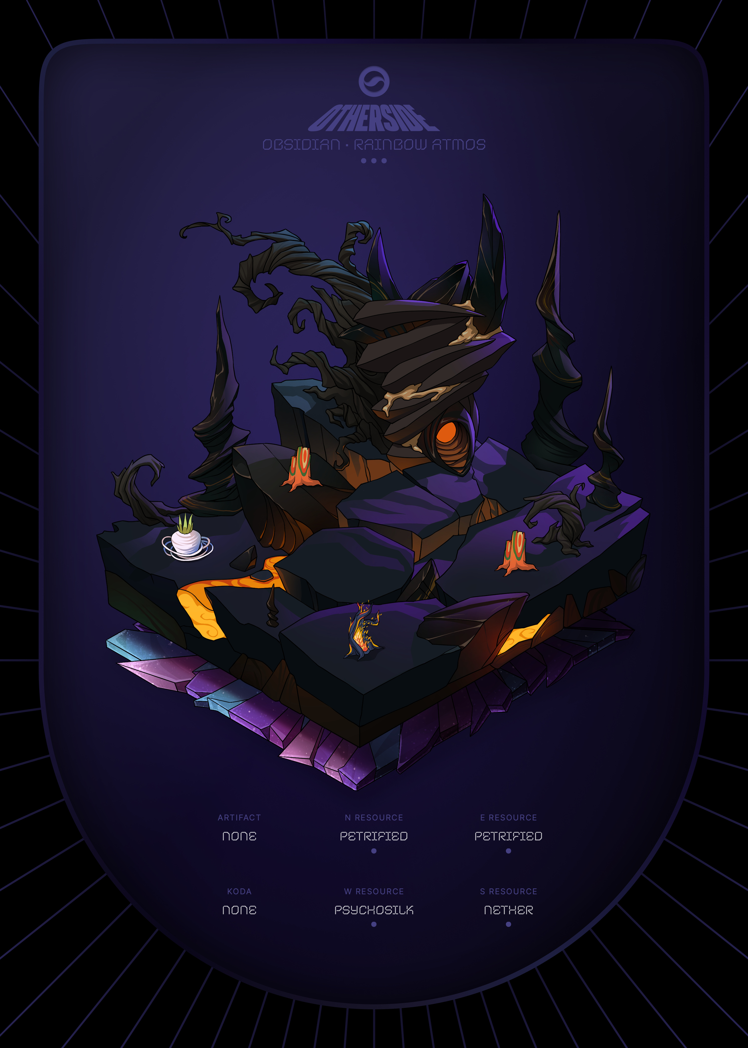 Otherdeed #74386 — Obsidian