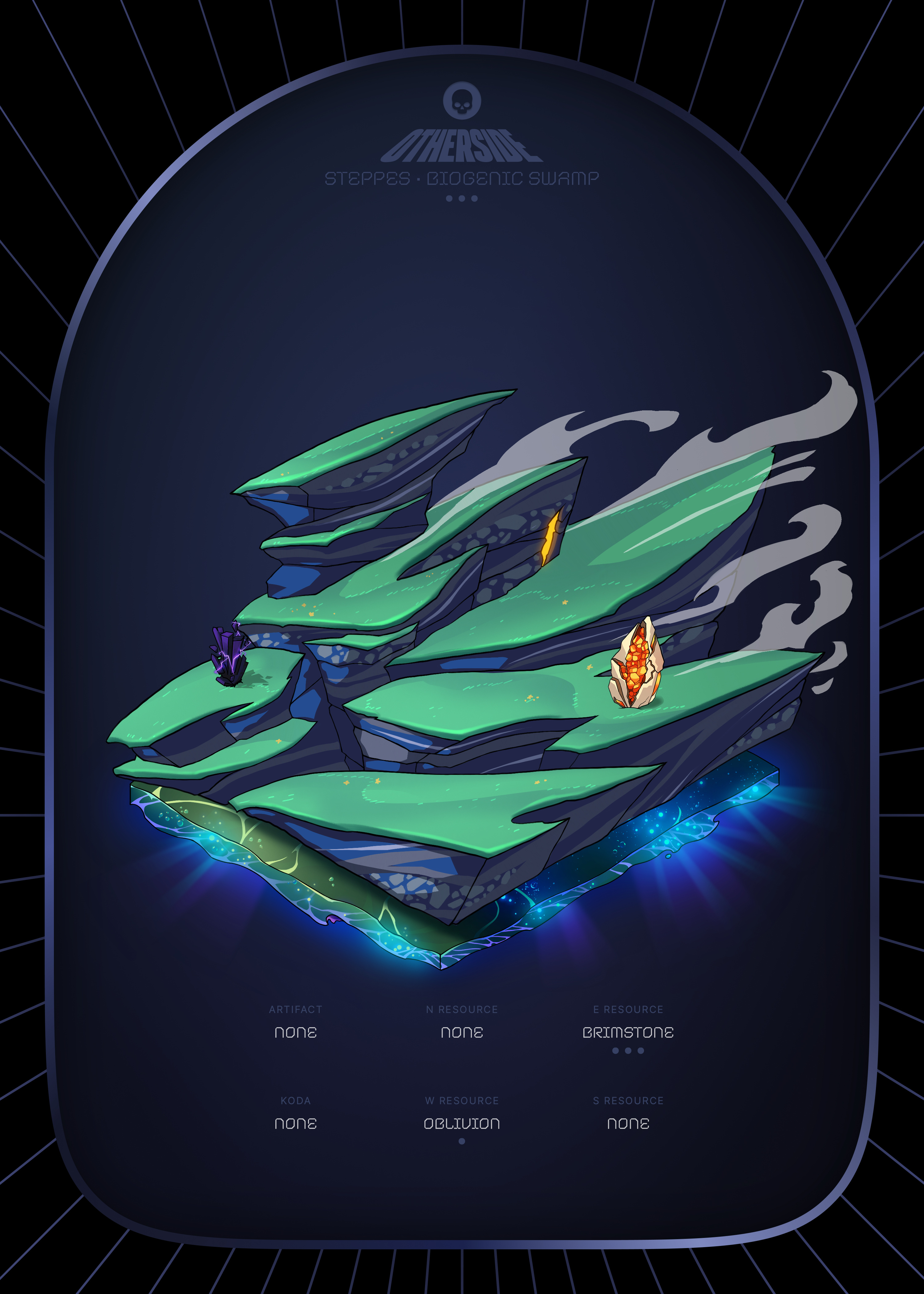Otherdeed #4961 — Steppes