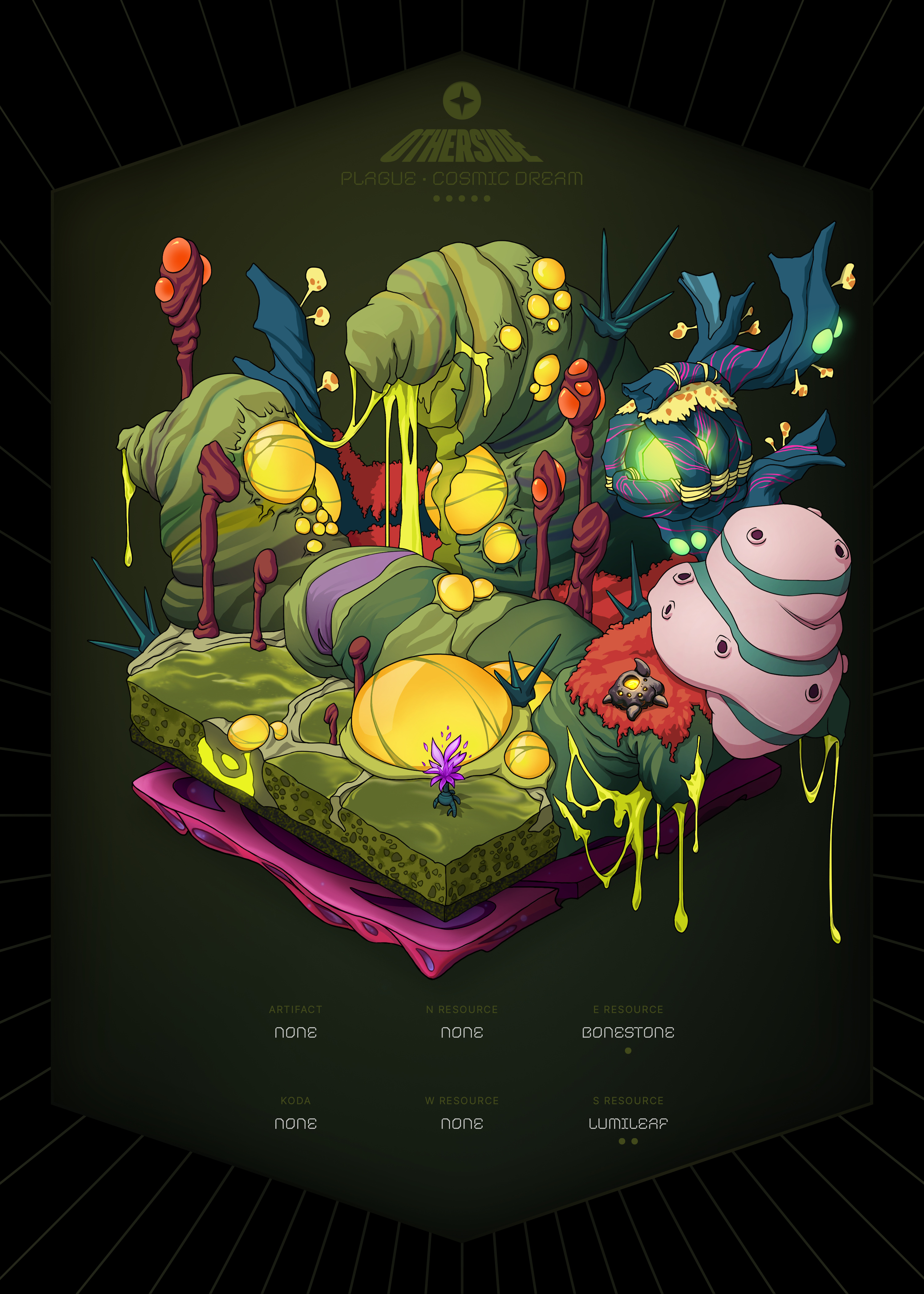 Otherdeed #91091 — Plague