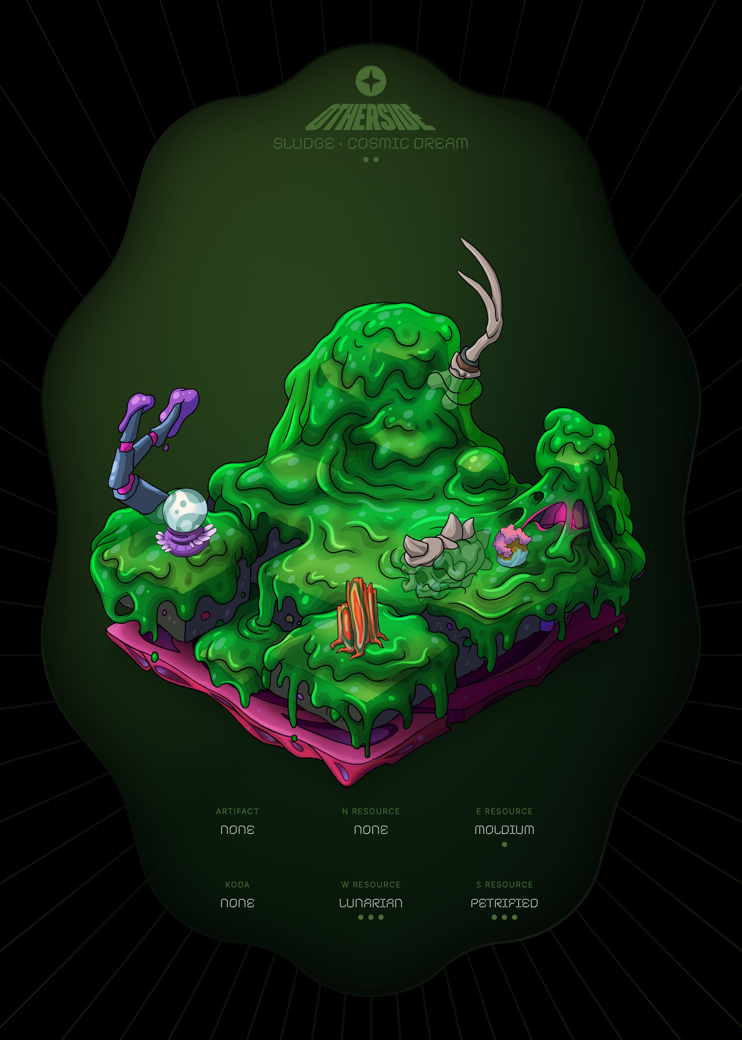 Otherdeed #91871 — Sludge