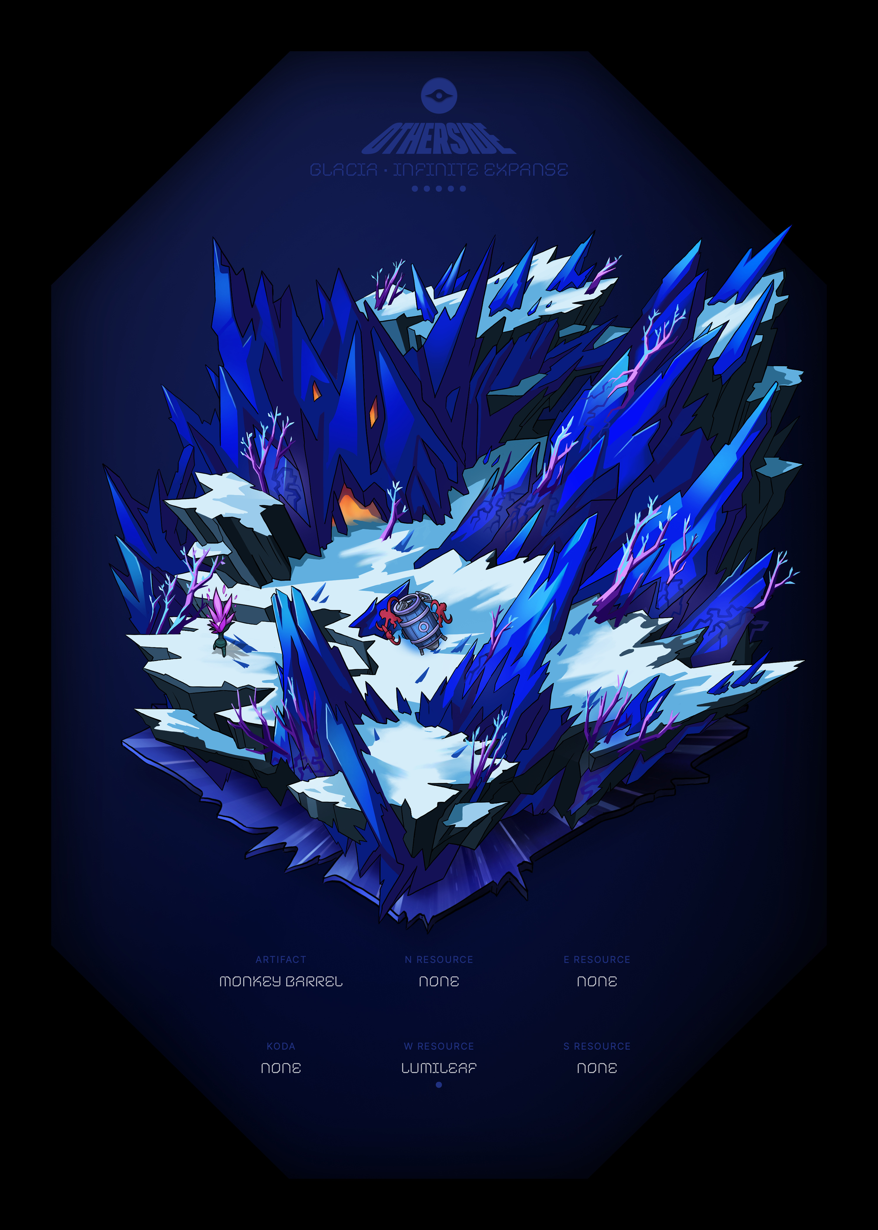 Otherdeed #62332 — Glacia
